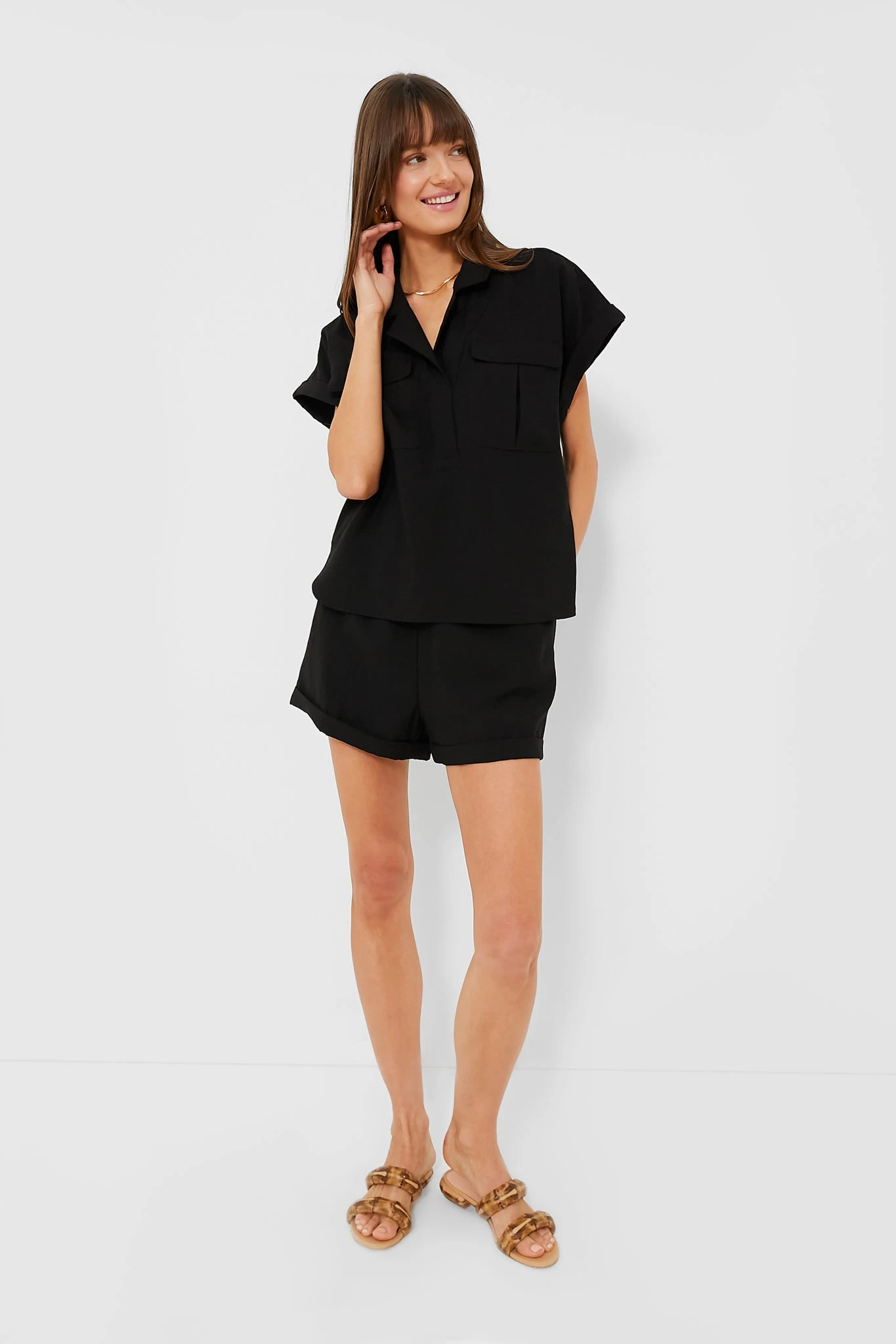 Black Nolan Shorts - Image 2