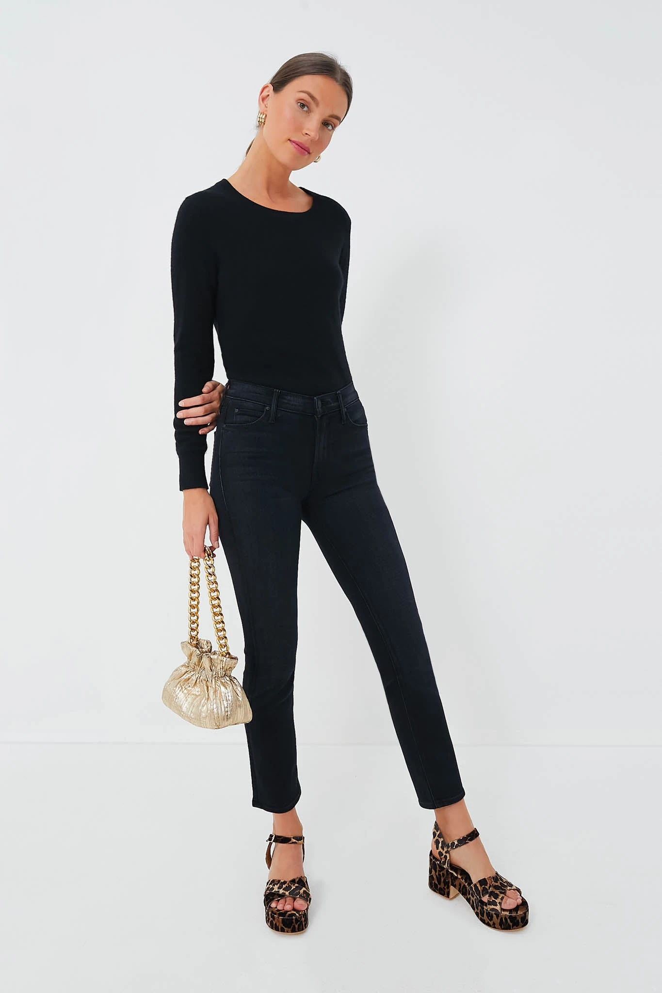 MOTHER Deep End Mid Rise Dazzler Ankle - Image 2