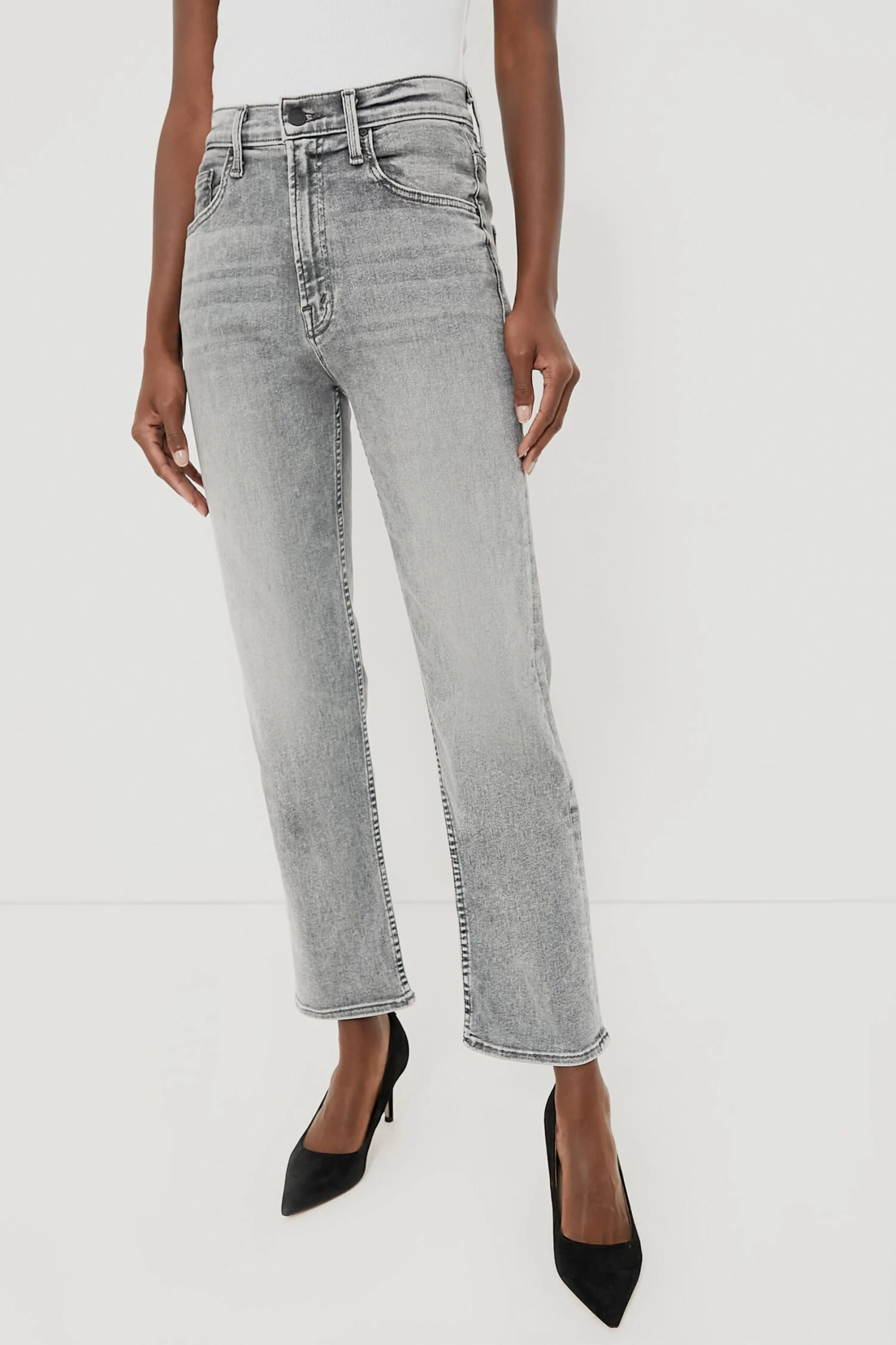 MOTHER Northern Lights High Waisted Rider Ankle