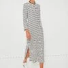 Navy Stripe Gio Maxi Dress