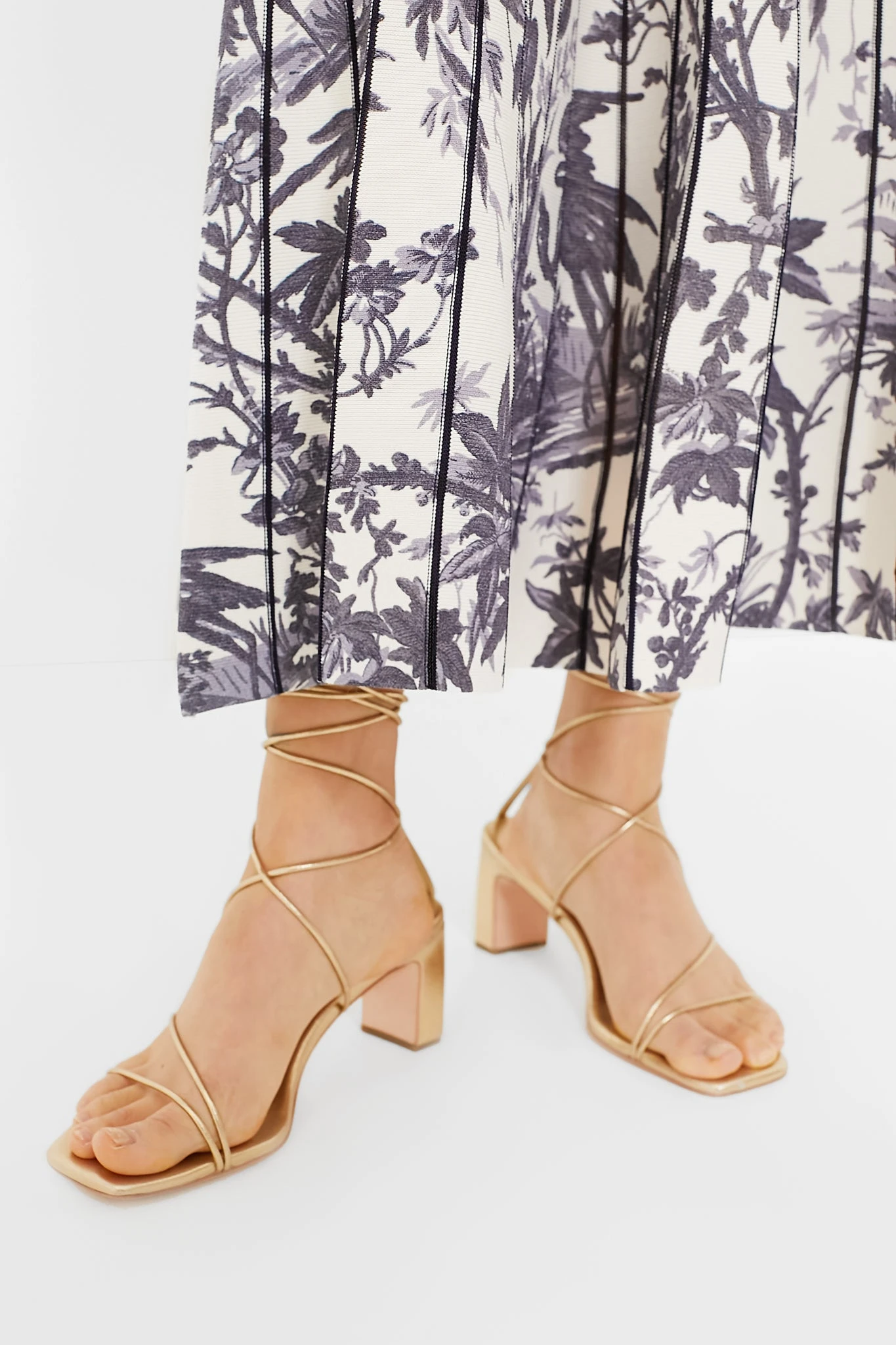 Heron Evening Blue Tavira Skirt - Image 5