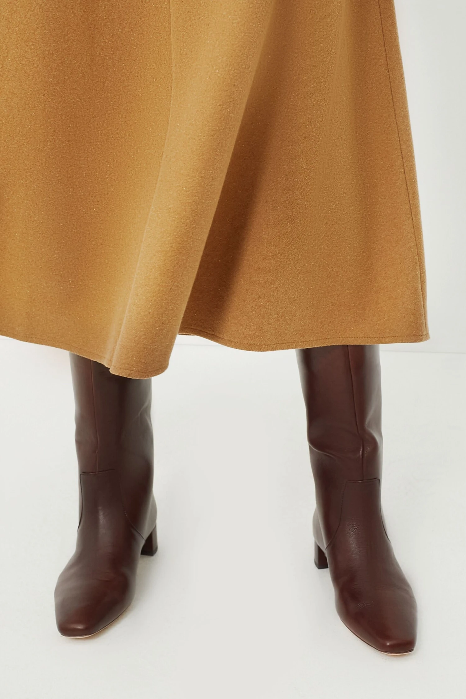 Vanessa Bruno Camel Boushra Midi Skirt - Image 5
