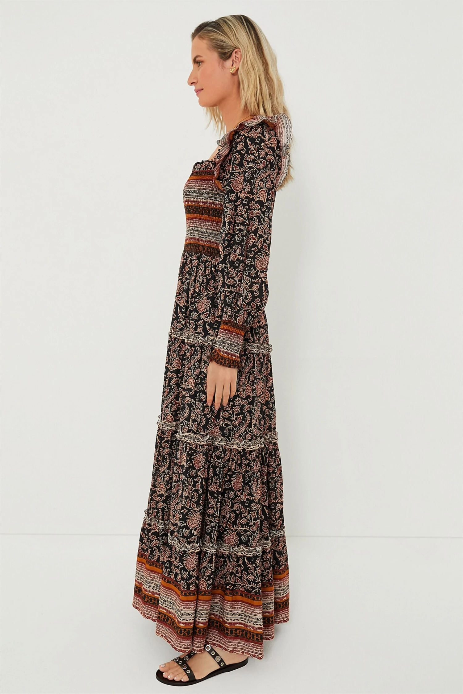 Riana Print Genevieve Dress - Image 3