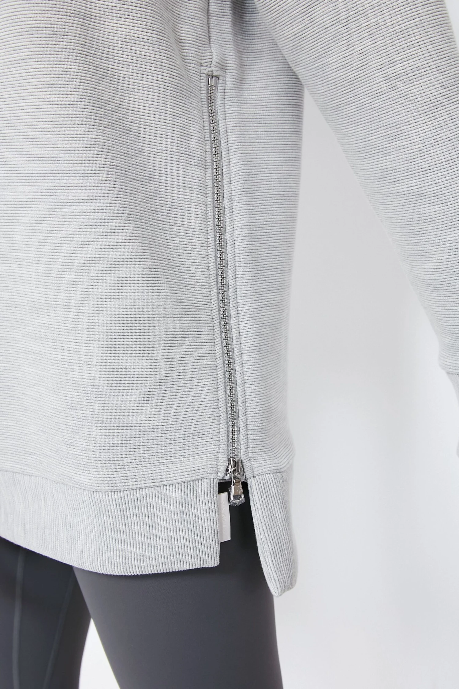 Varley Light Grey Marl Manning Sweatshirt - Image 5