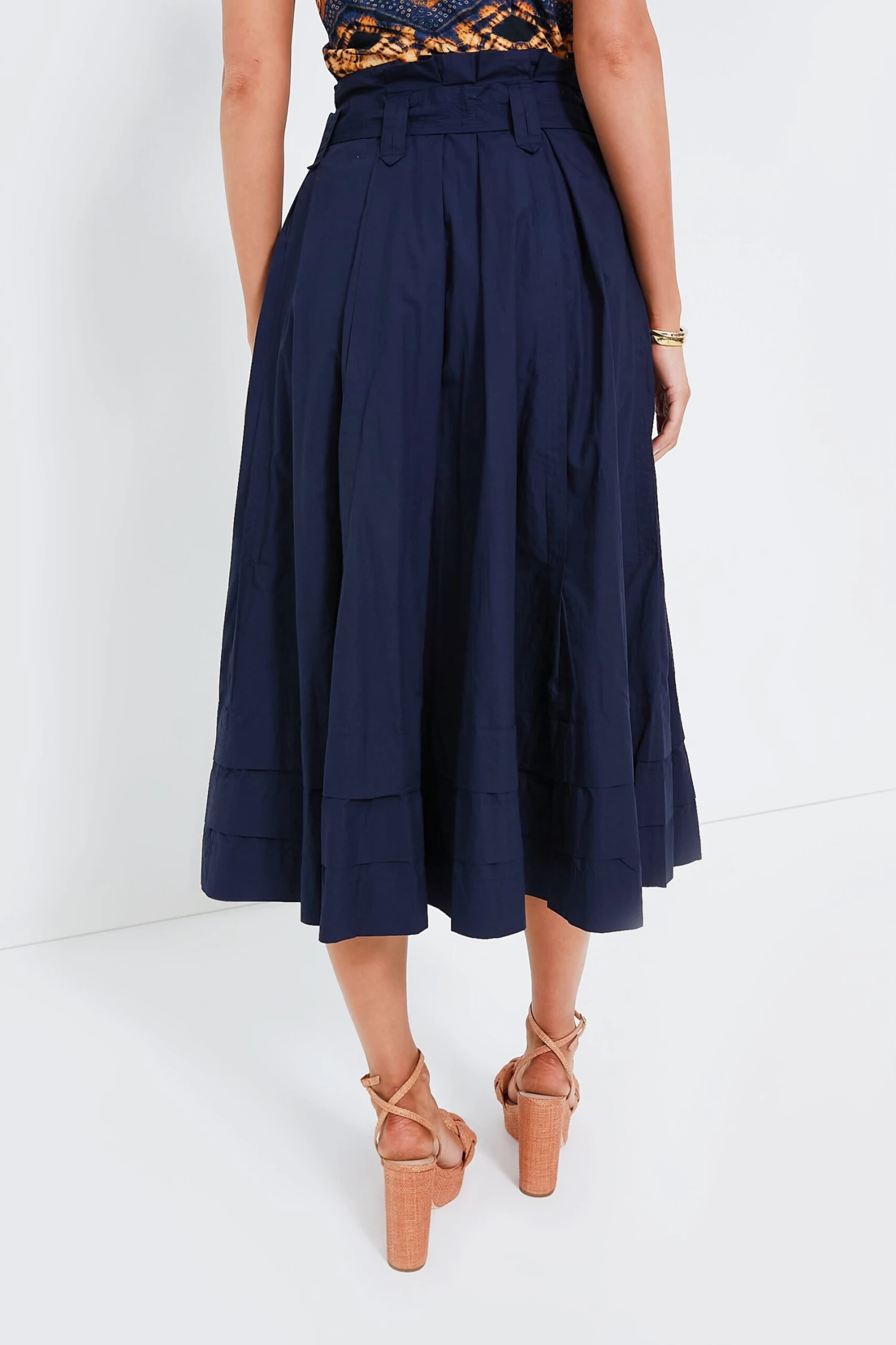 ULLA JOHNSON Midnight Dylan Skirt - Image 4