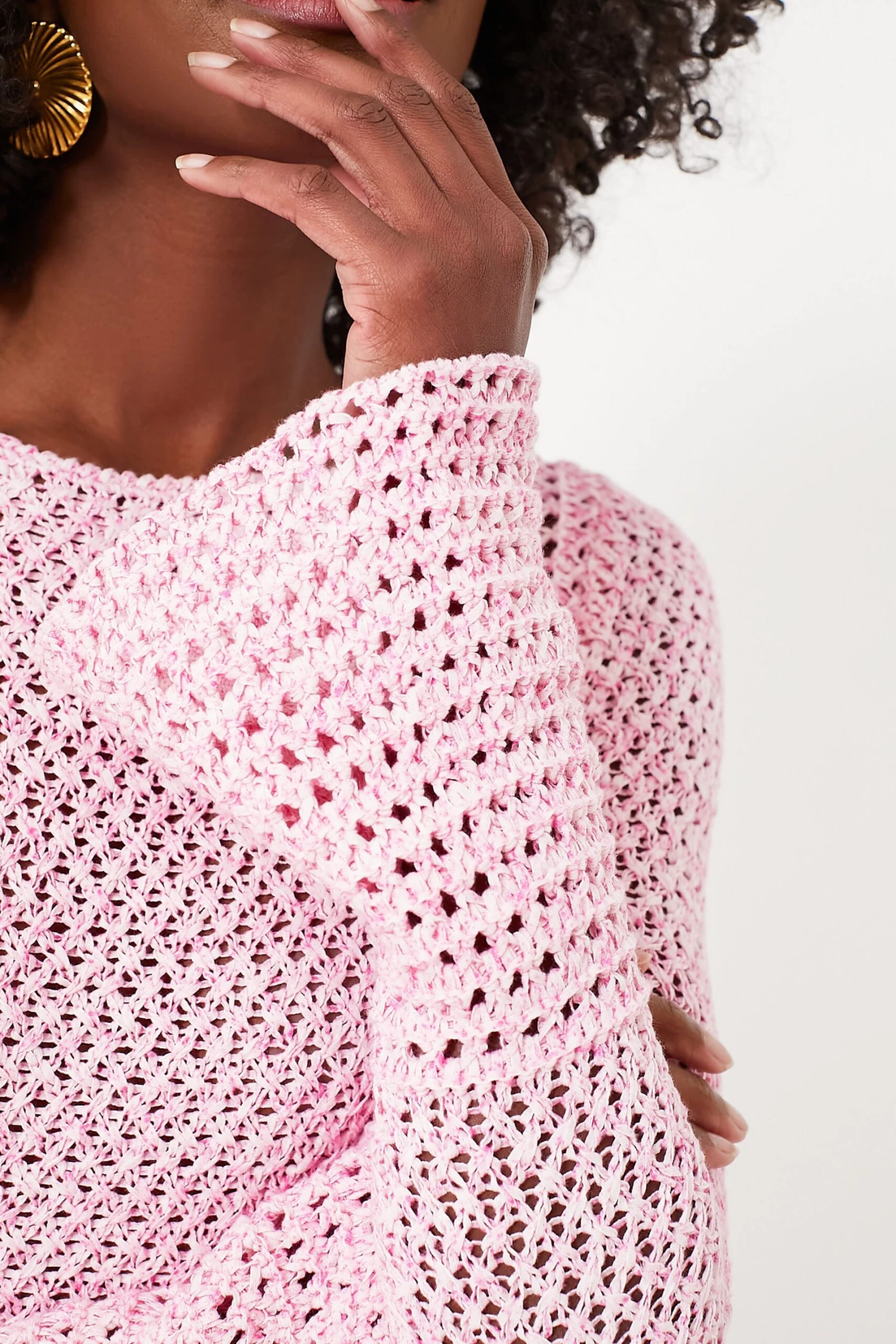 Una Crochet Maxi Dress - Image 6