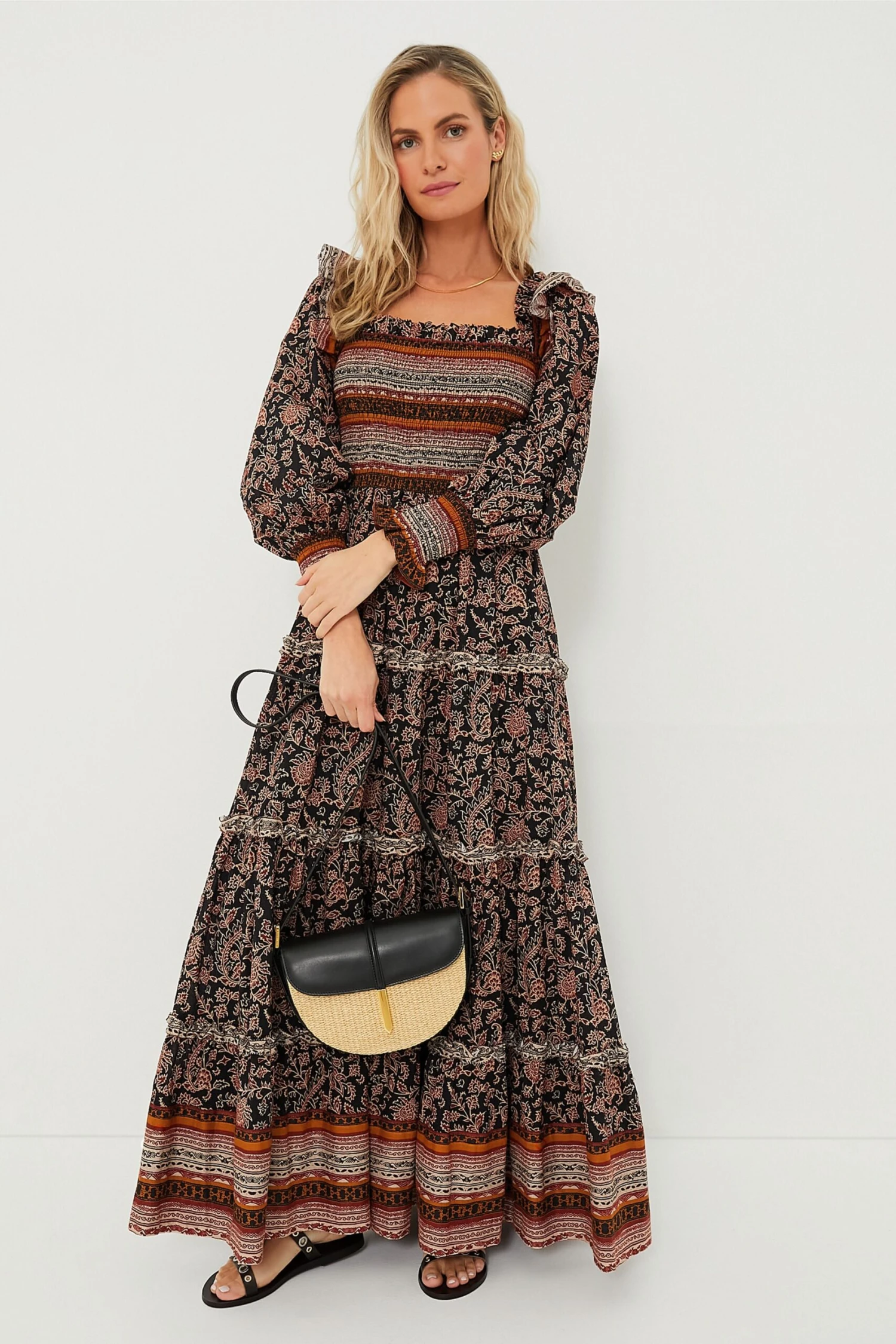 Riana Print Genevieve Dress - Image 2