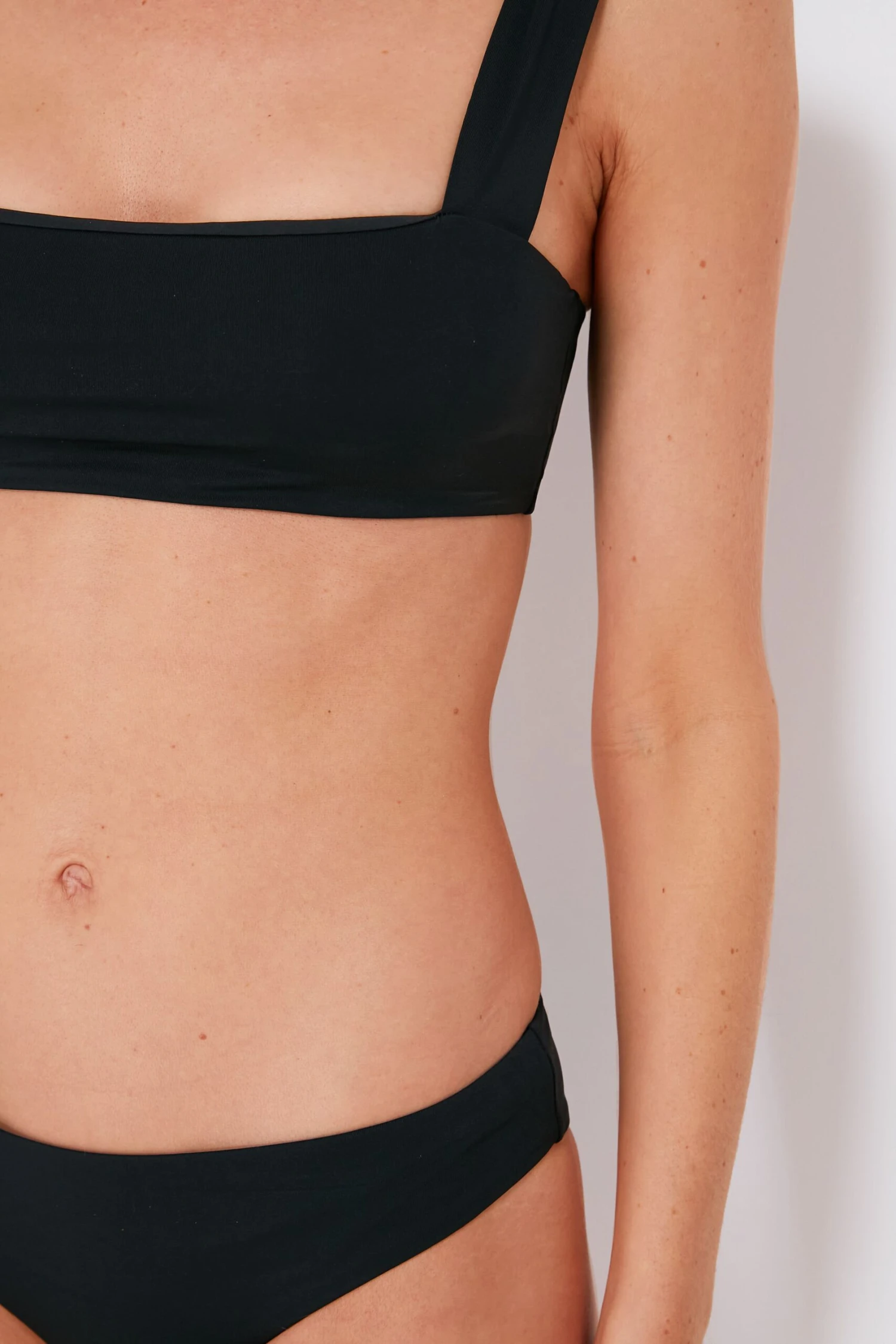 Black Bandeau Swim Top - Image 6