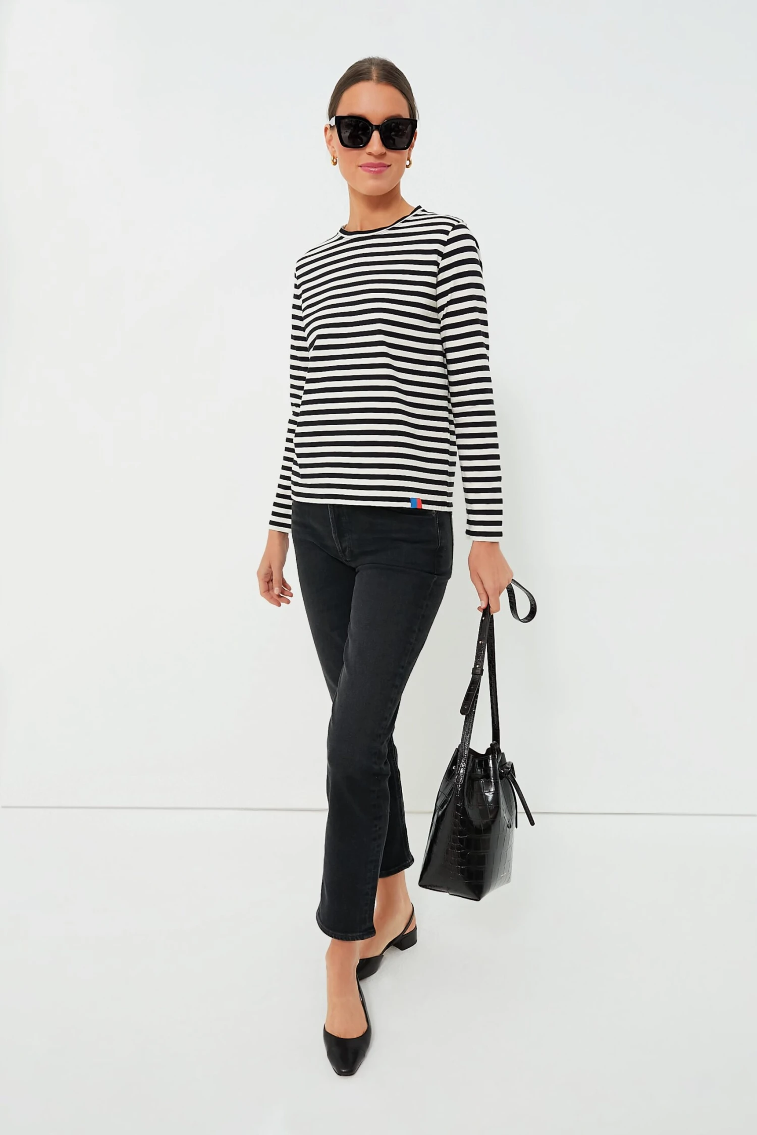 Black And Cream The Modern Long - Image 2