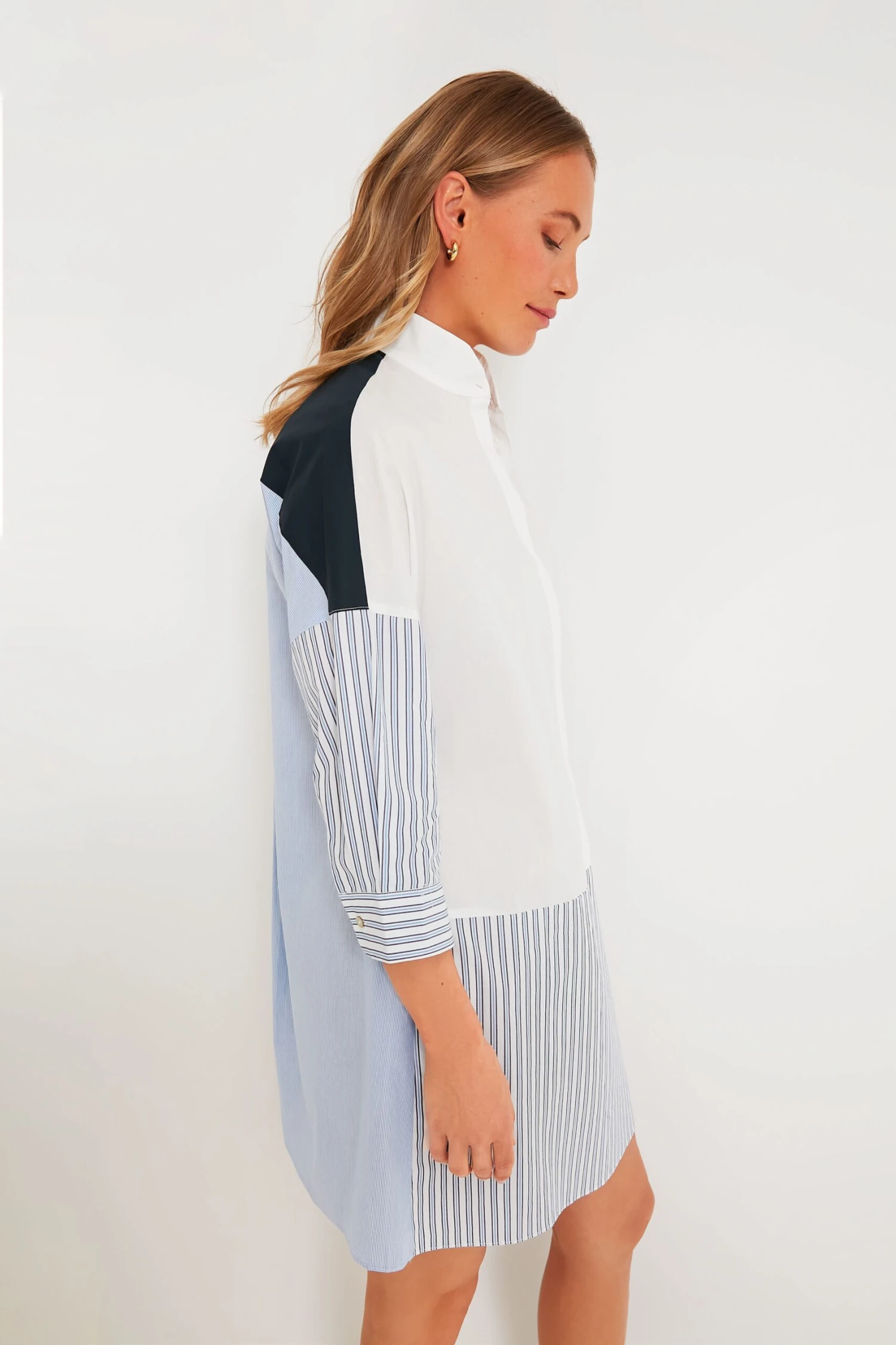 Colorblock Burnell Shirt Dress - Image 3