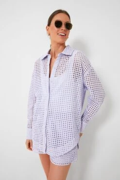 Steve Madden Purple Heather Poppy Top