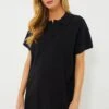 Black Channing Polo Mini Dress