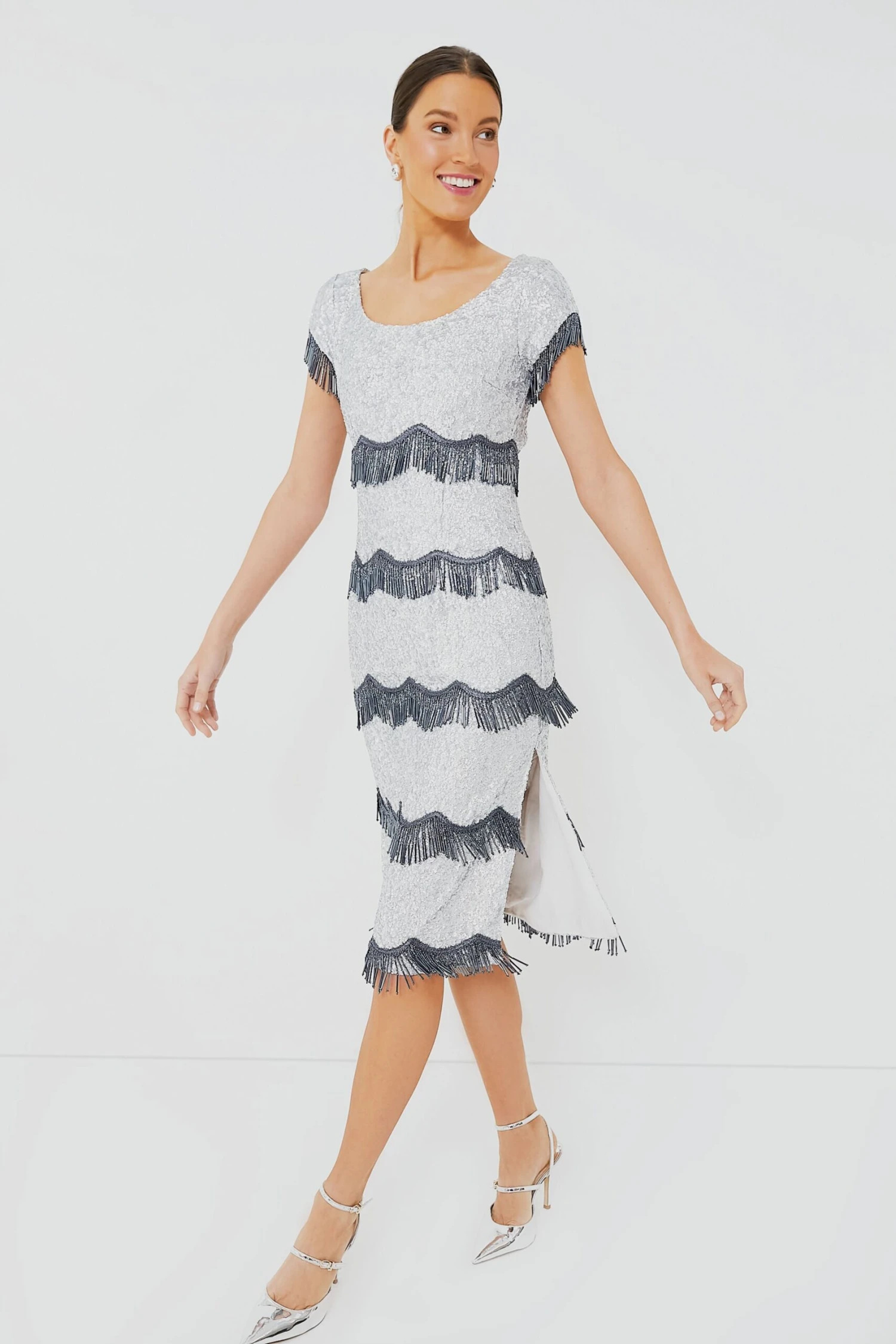 Silver Octavia Dress