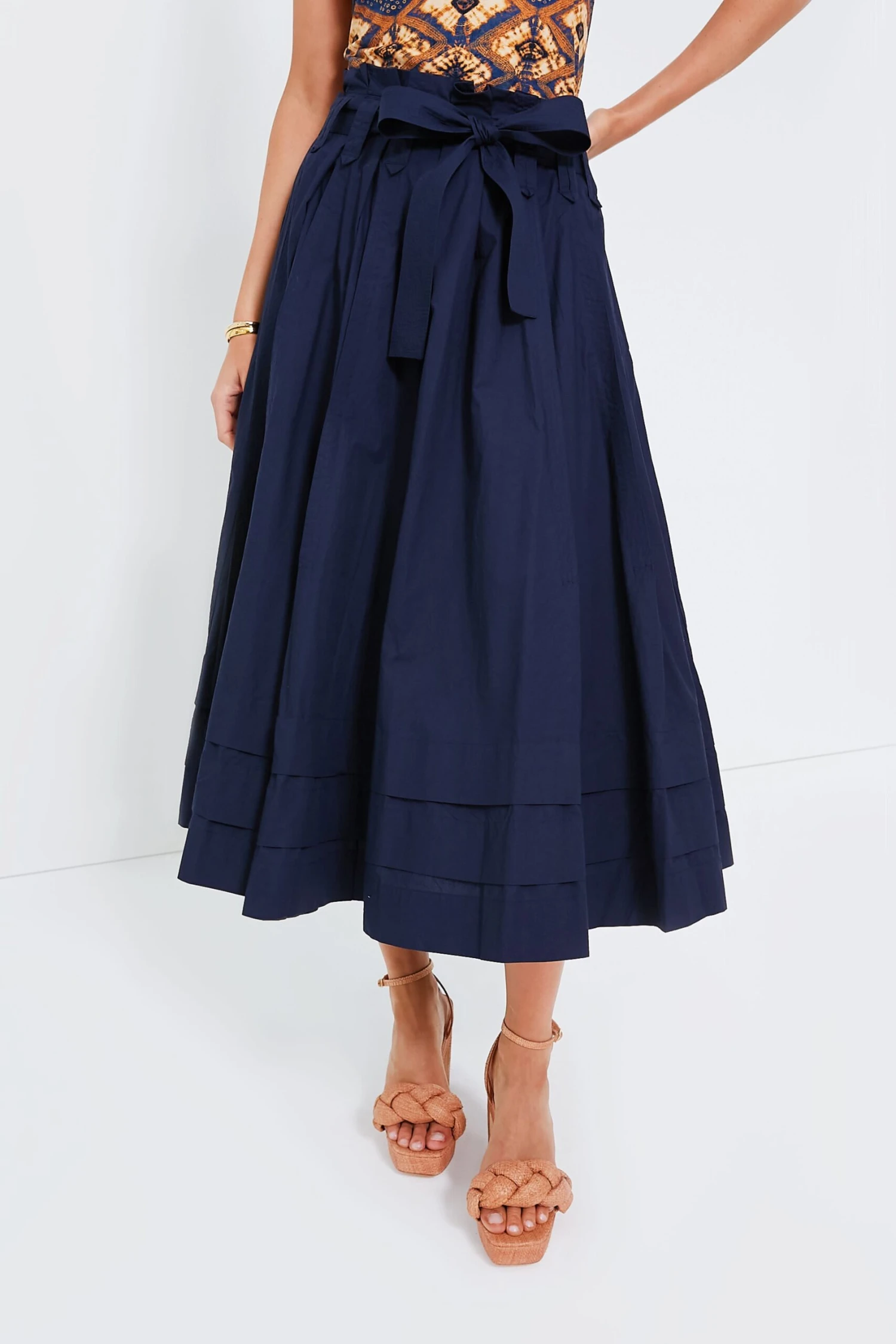 ULLA JOHNSON Midnight Dylan Skirt