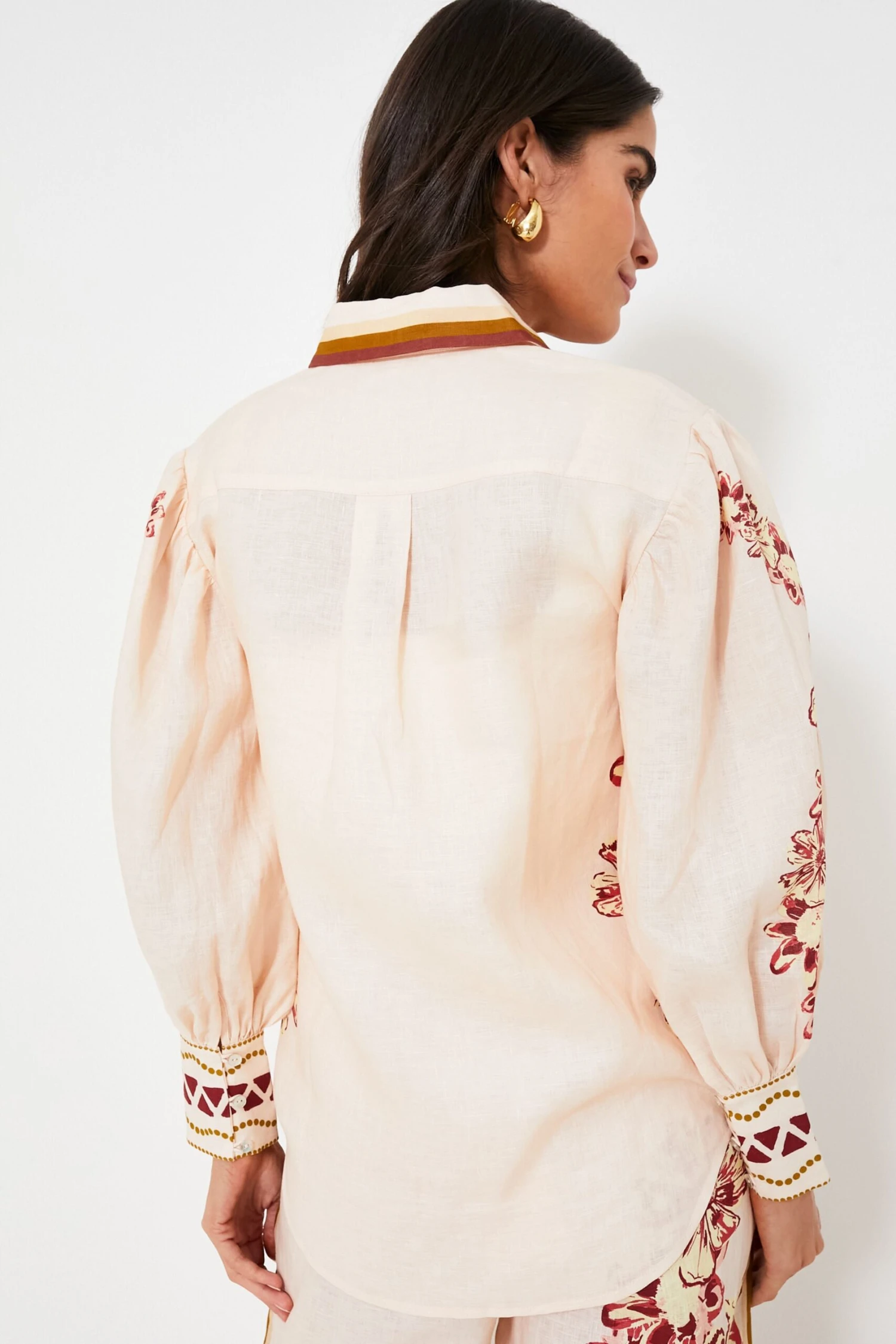 Flower Tiger Nude Shirt - Image 4