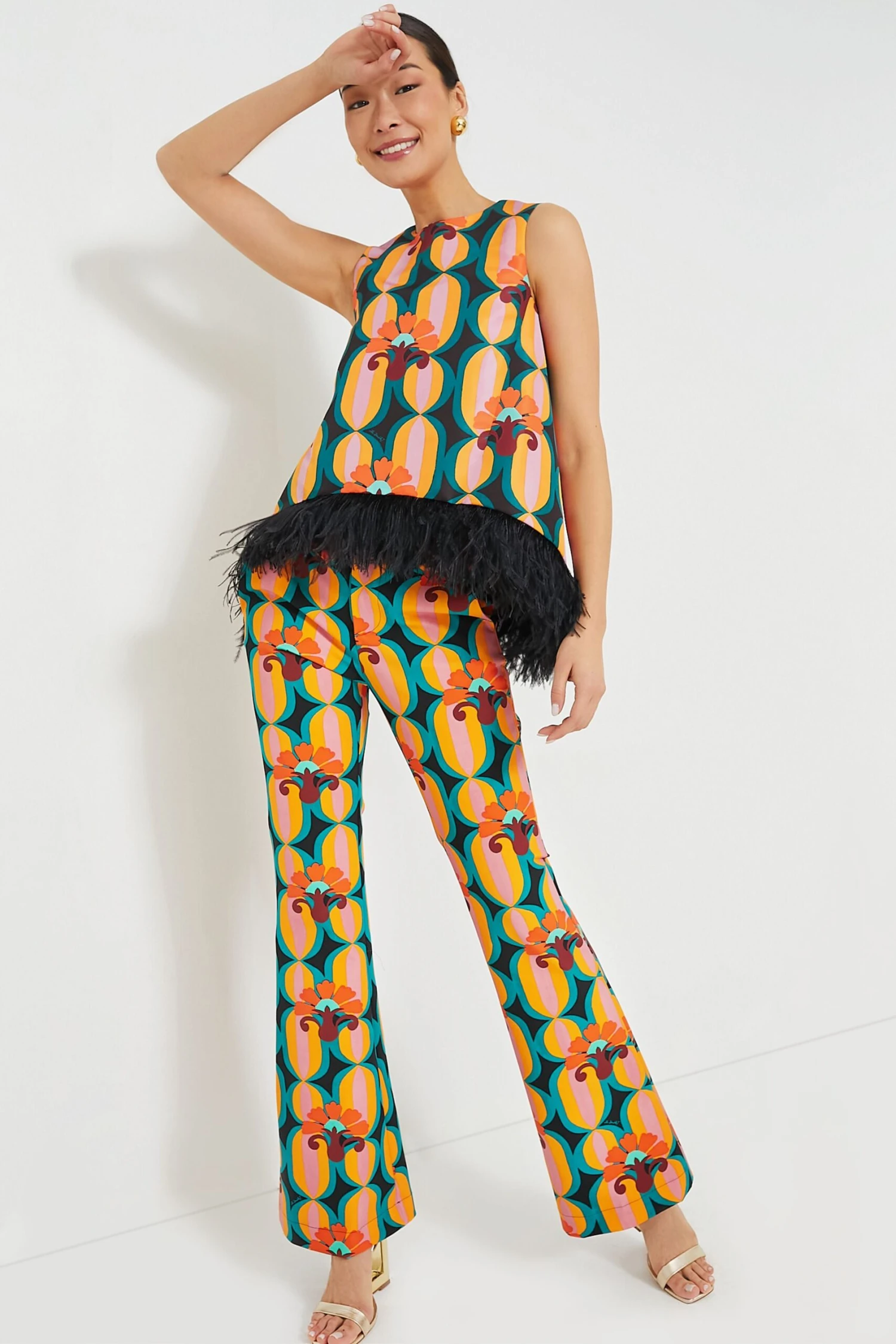 Arcturus La Scala Top With Feathers - Image 2