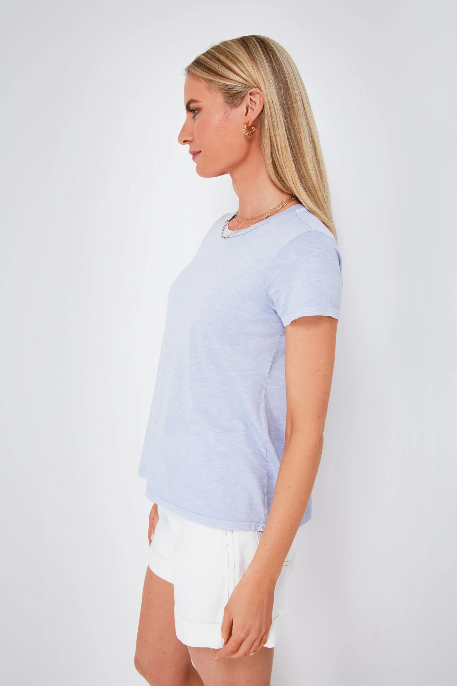 Marine Layer Lavender Swing Crew Tee - Image 3