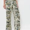 Sharp Floral Erin Pants