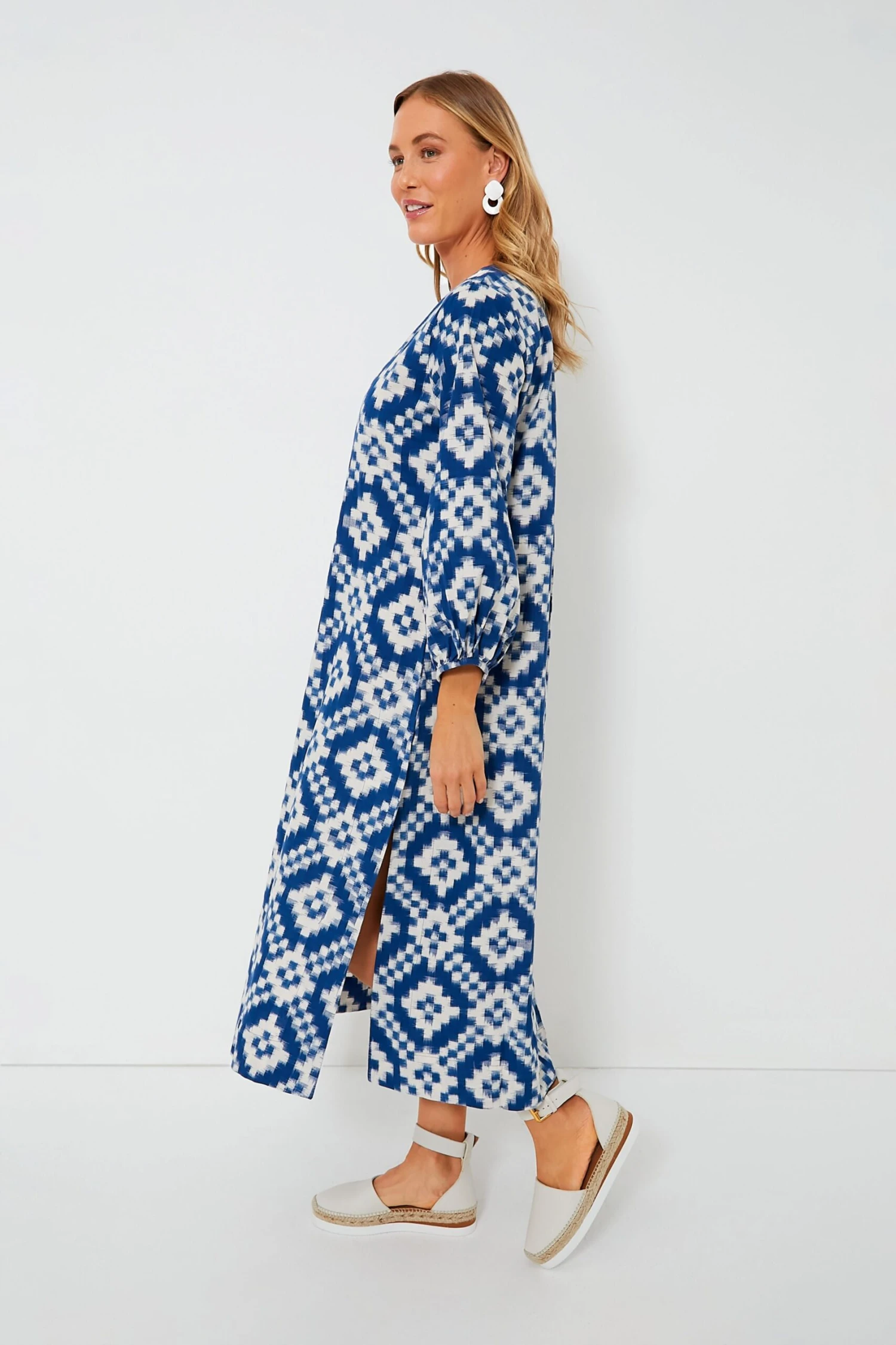 Blue Dorcas Kaftan - Image 3