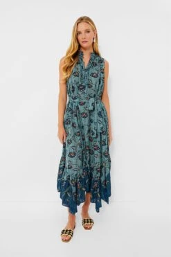 ULLA JOHNSON Cornflower Beverly Dress