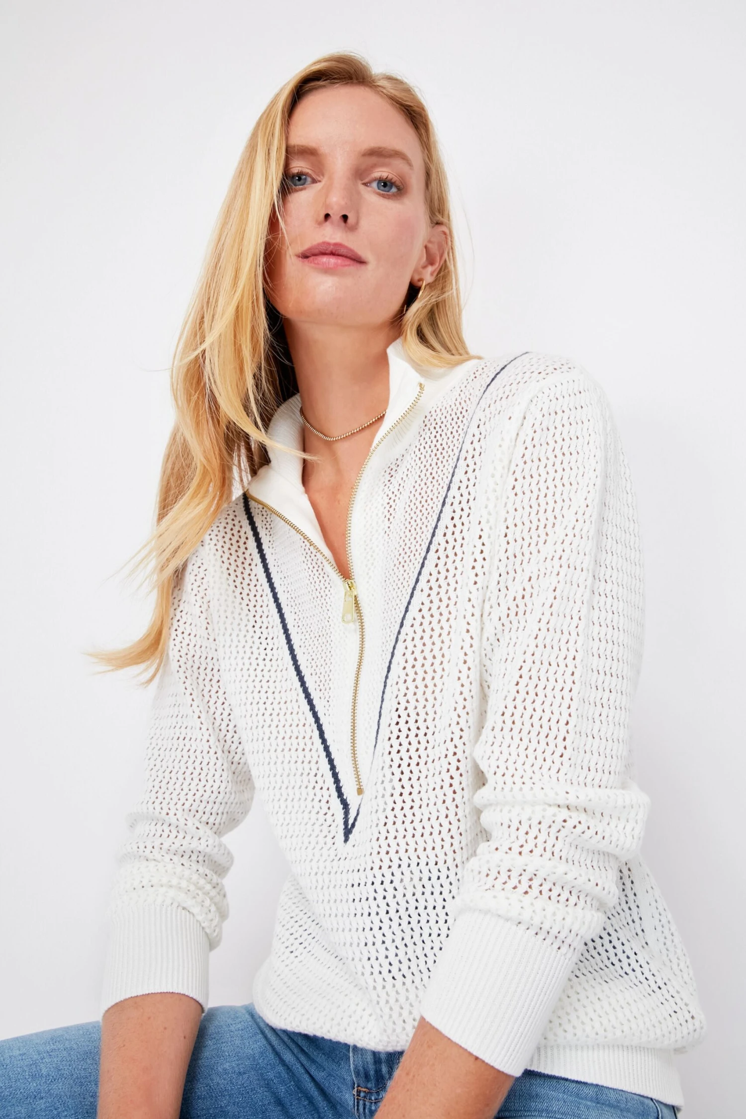 Varley Snow White Calva Knit - Image 5