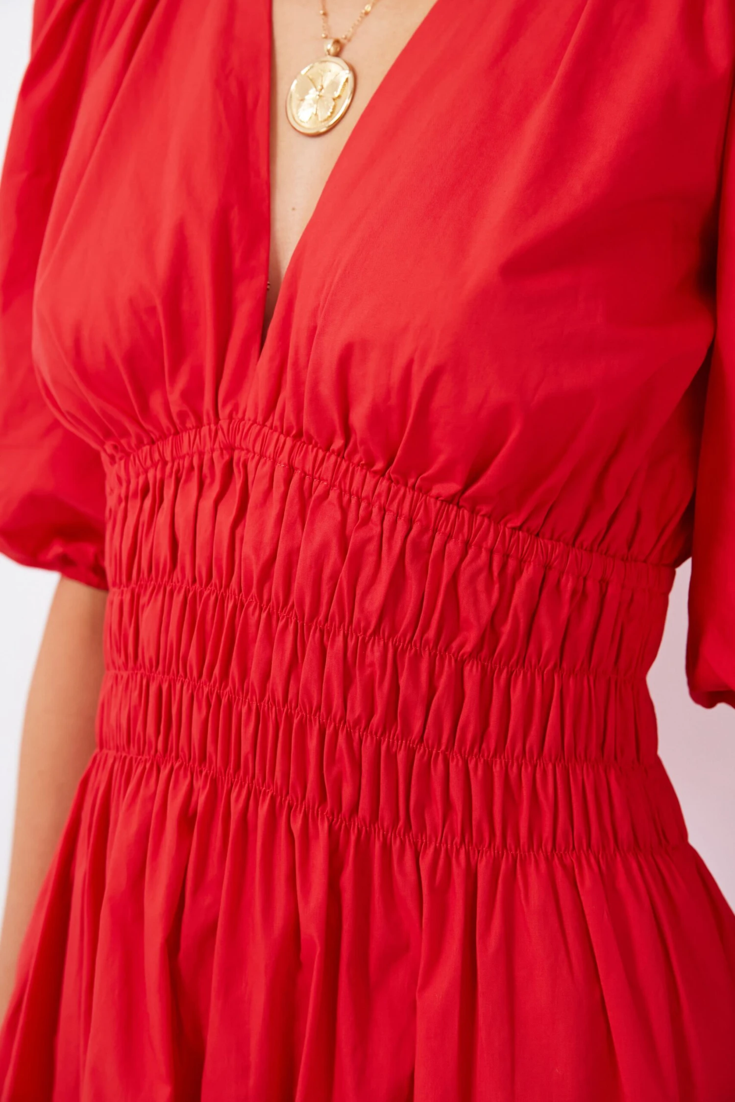 Cherry Tomato Agnata Midi Dress - Image 5