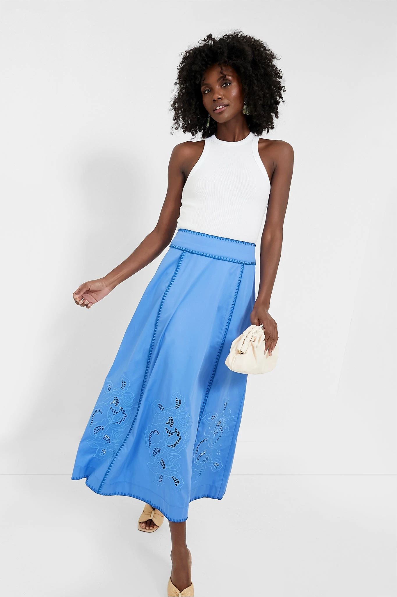 Blue Rosalie Skirt - Image 2