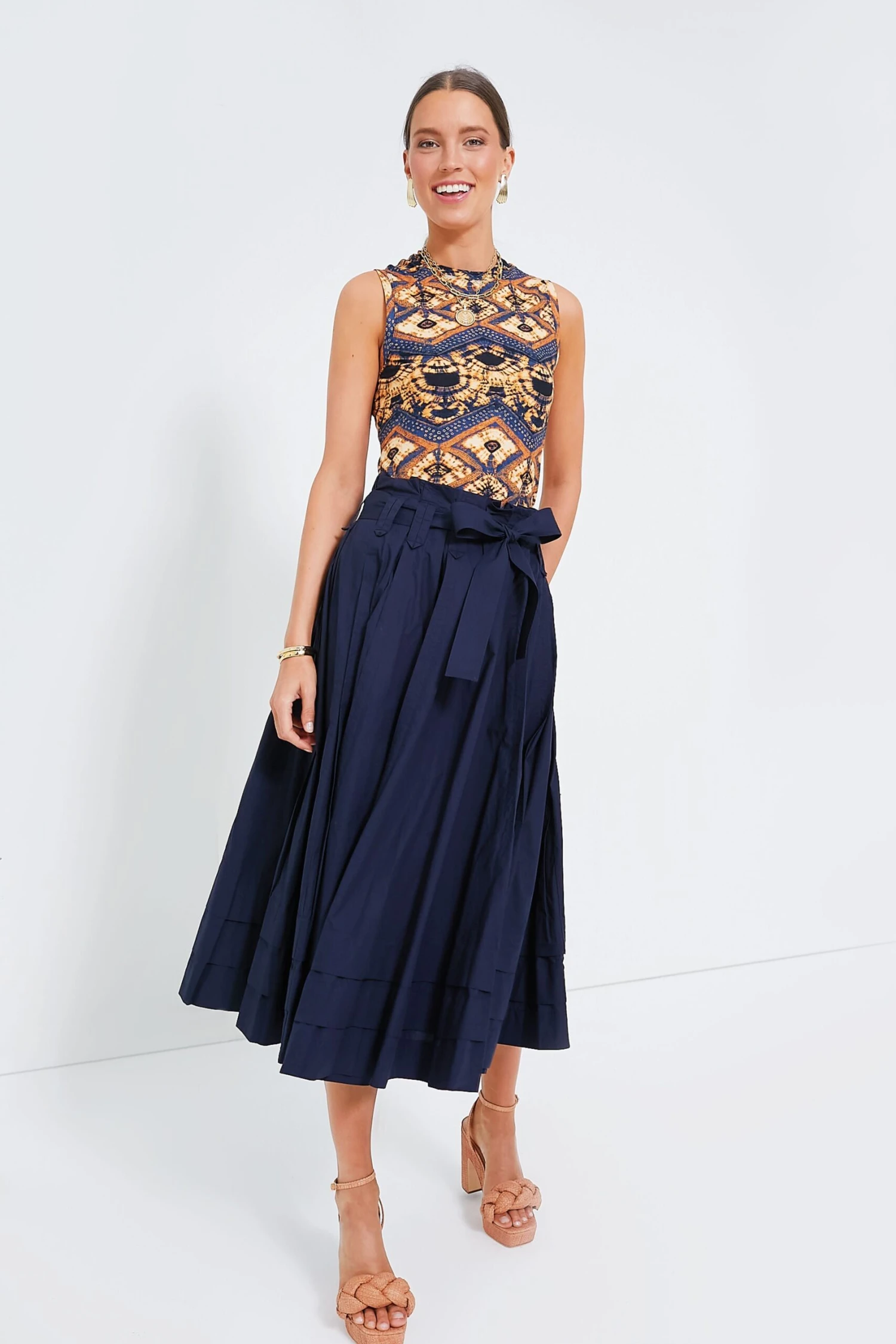 ULLA JOHNSON Midnight Dylan Skirt - Image 2
