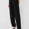 ANINE BING Black Twill Carrie Pant