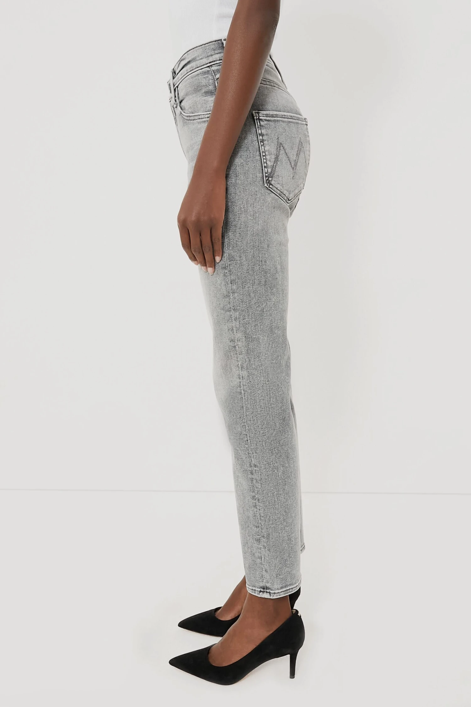 MOTHER Northern Lights High Waisted Rider Ankle - Image 3