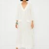 White Carolina Caftan