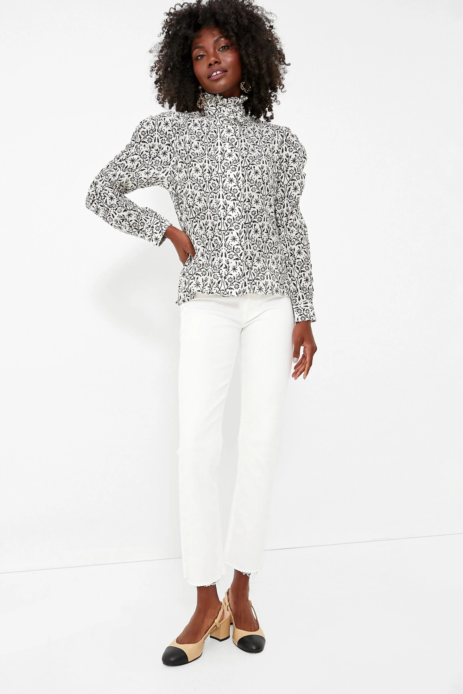 Black Wind Blouse - Image 8