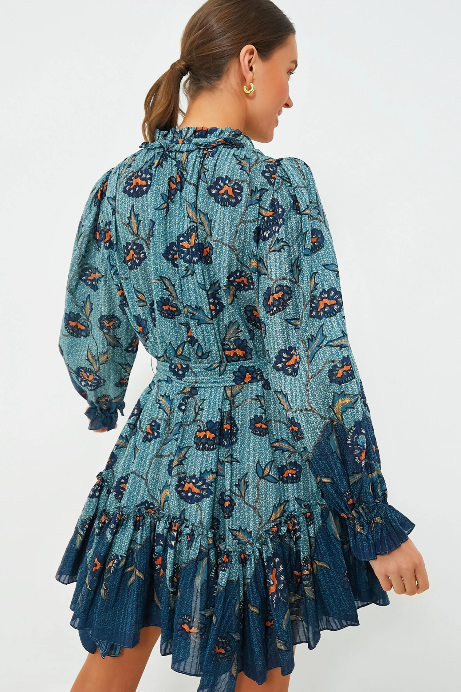 ULLA JOHNSON Cornflower Anais Dress - Image 4