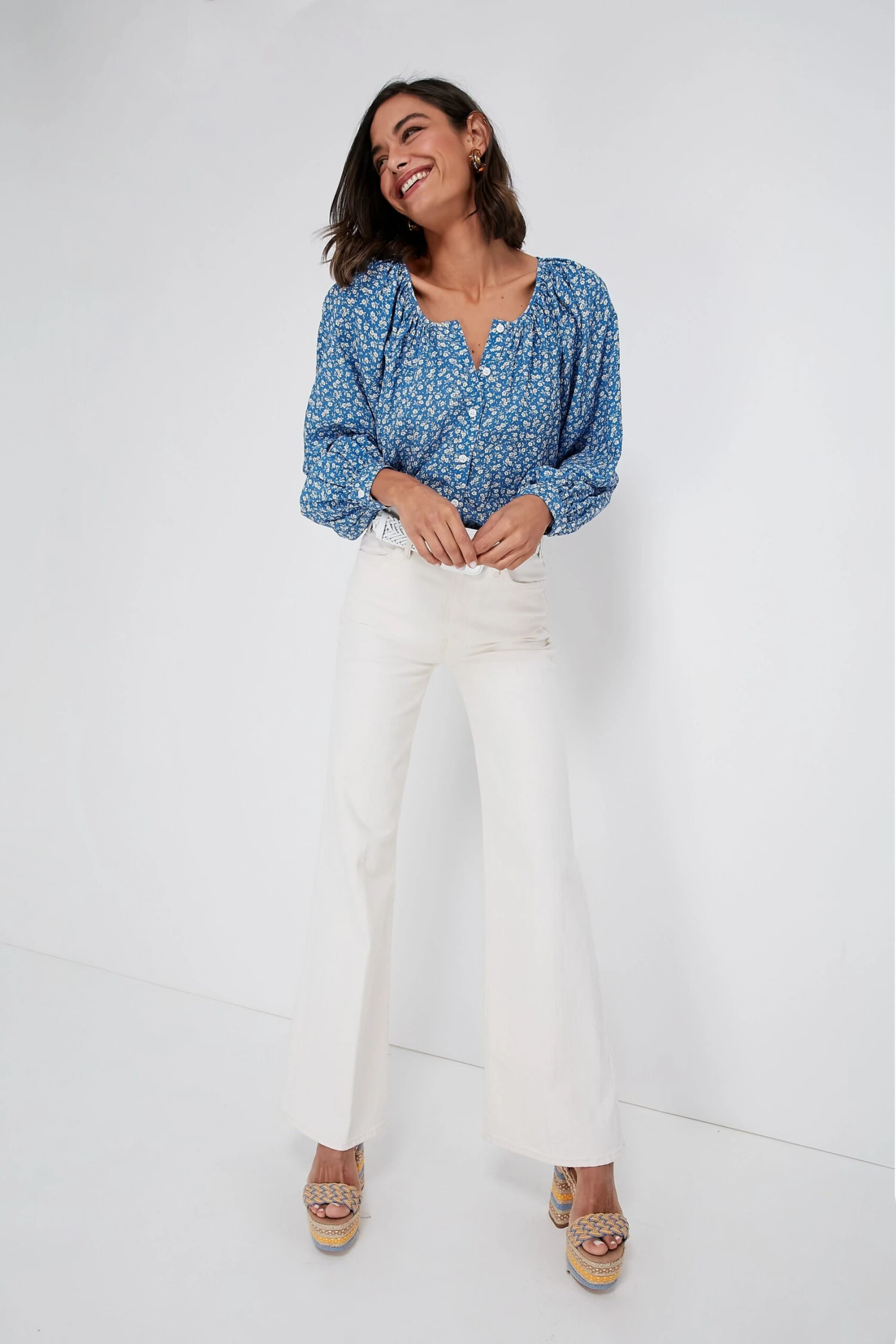 Pablo Flowers Frances Blouse - Image 2