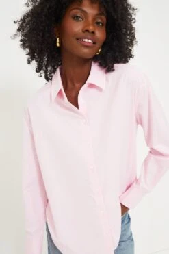 Pink Lightweight Oxford Nadine Button Down