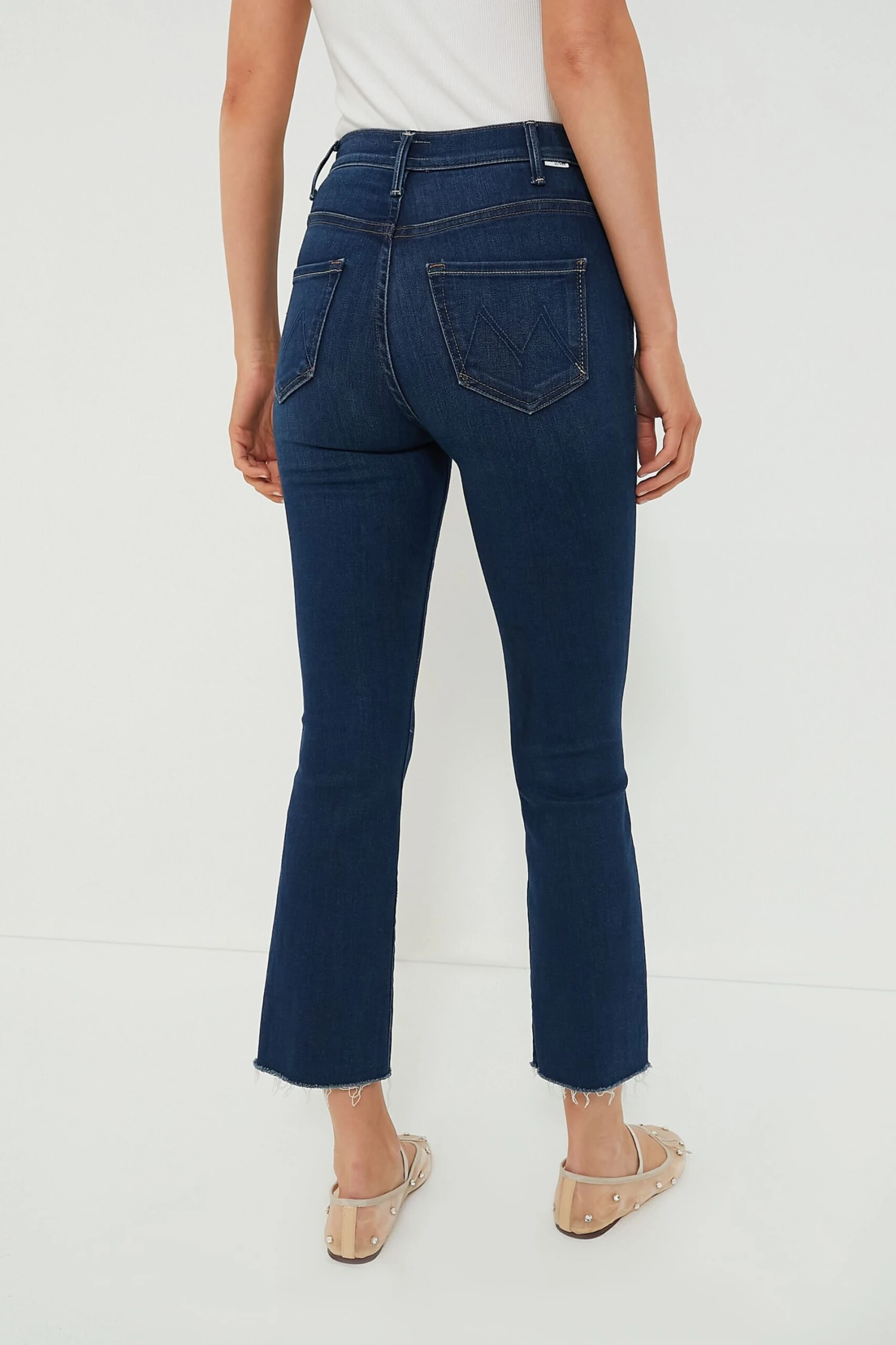 MOTHER Home Movies The Hustler Ankle Fray - Image 4