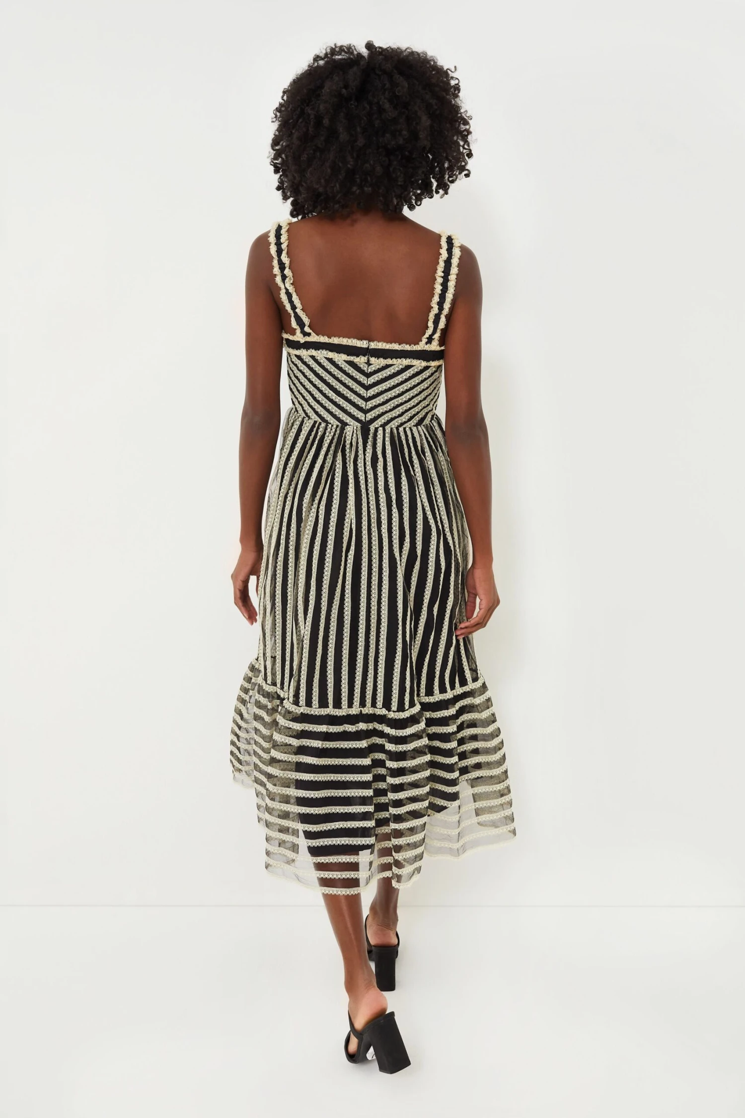 Multi Verona Lace Corset Dress - Image 4