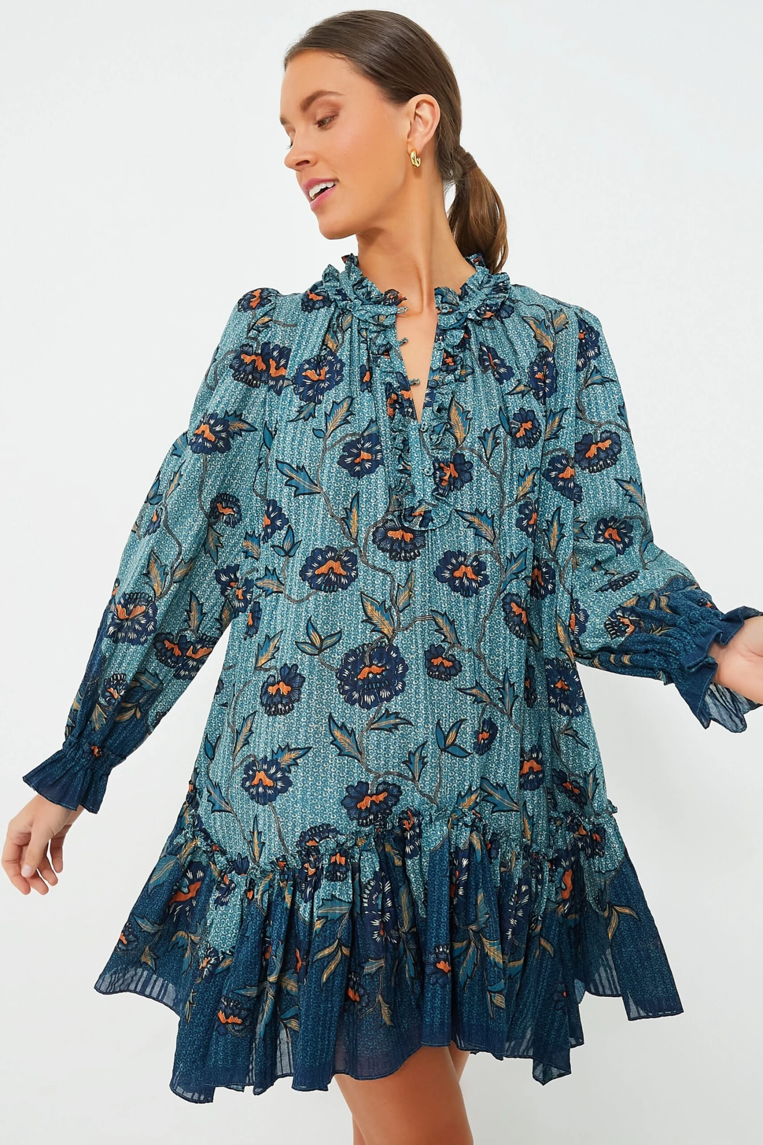 ULLA JOHNSON Cornflower Anais Dress - Image 2