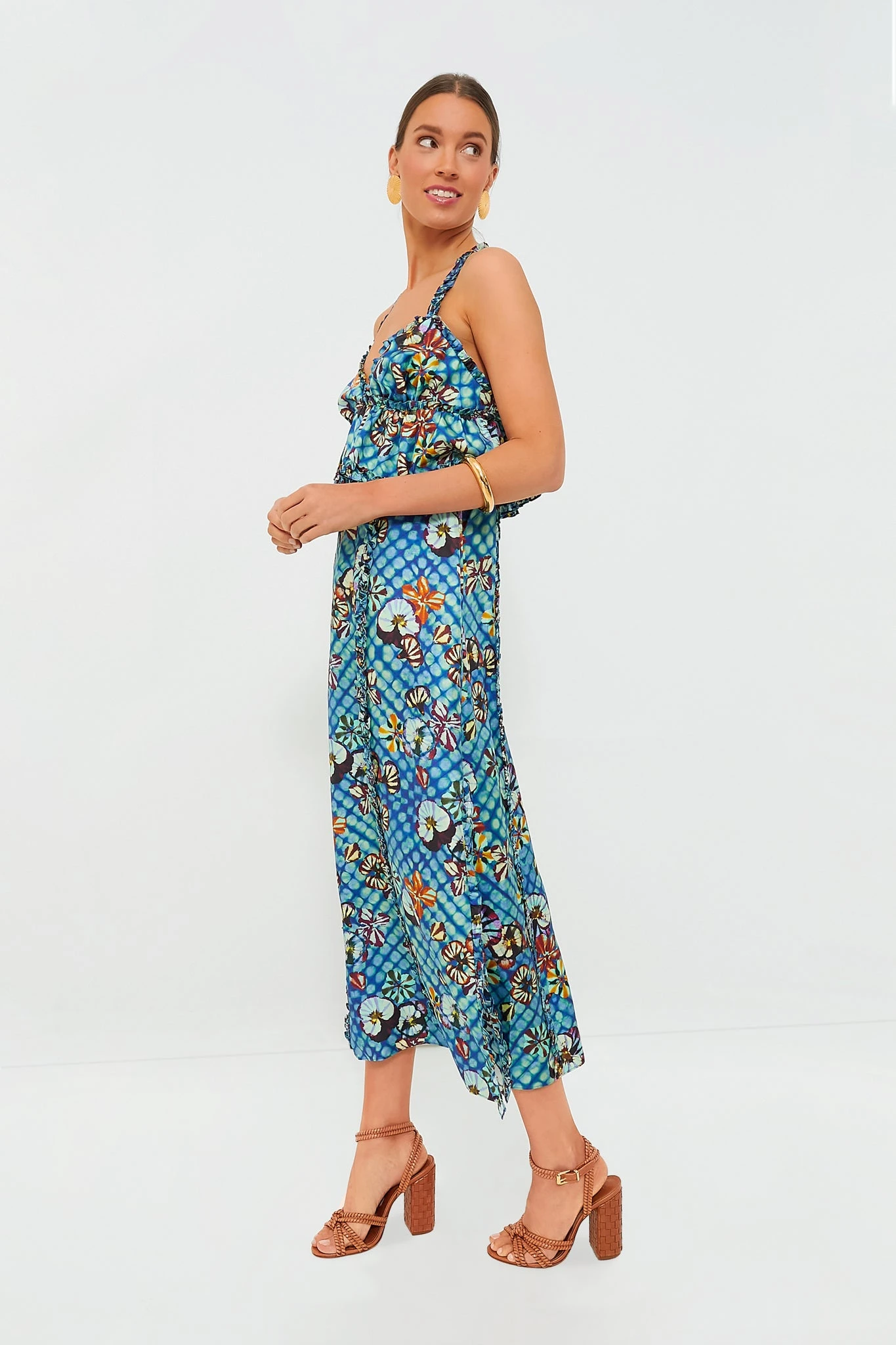 ULLA JOHNSON Azul Sigrid Dress - Image 3