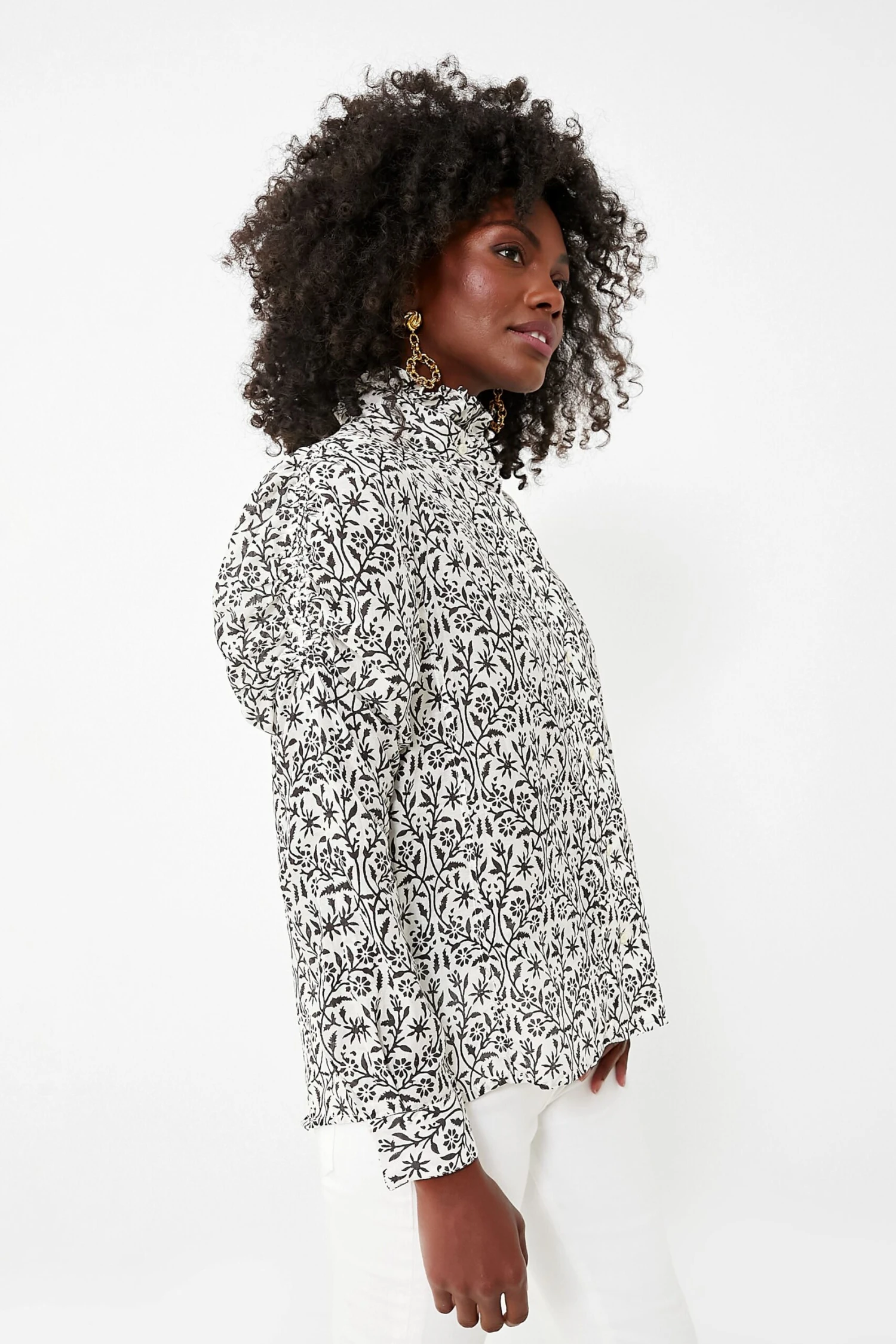 Black Wind Blouse - Image 3