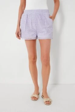 Steve Madden Purple Heather Glennon Short