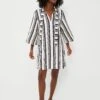 Navy Stripe Montauk Dress