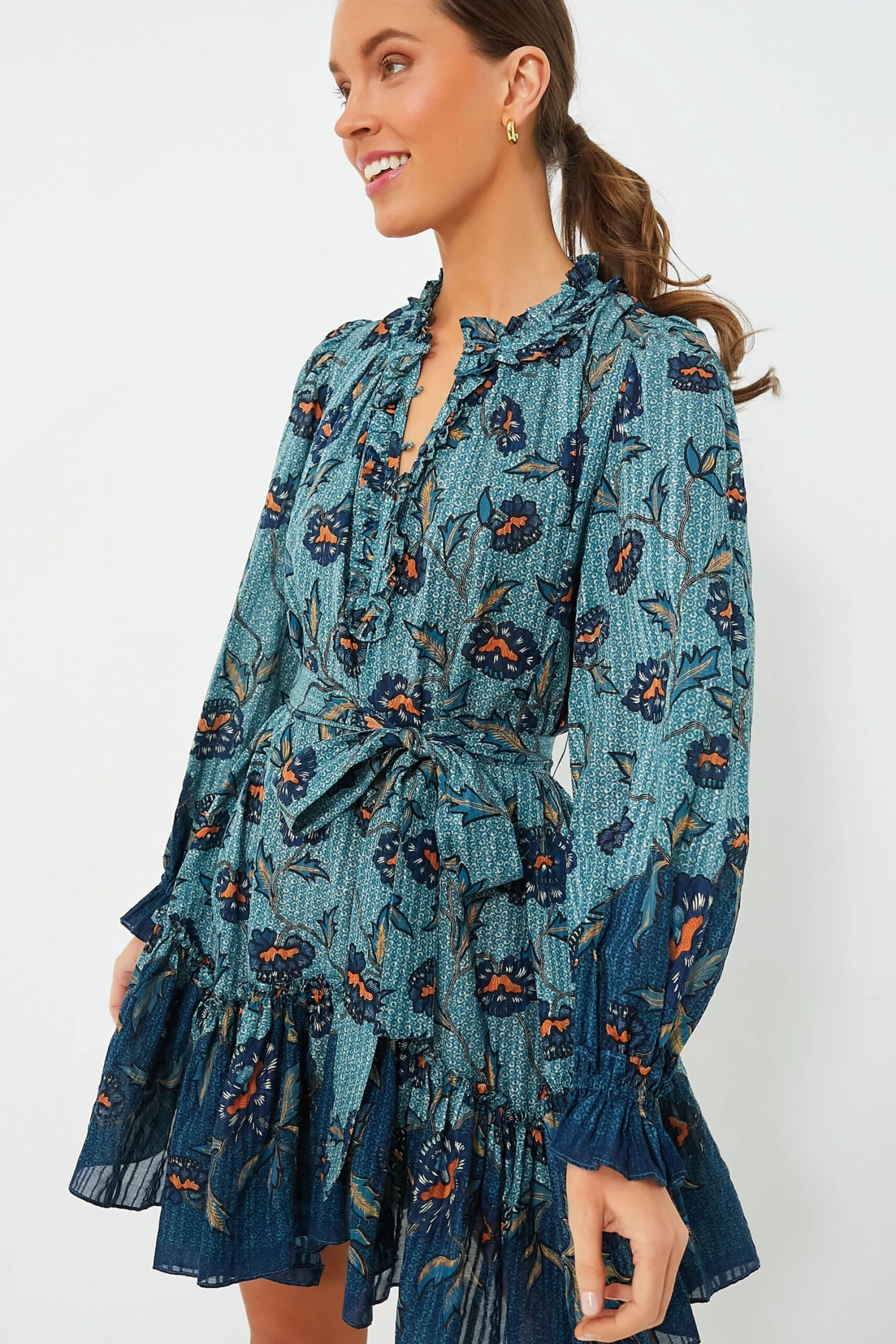 ULLA JOHNSON Cornflower Anais Dress - Image 7