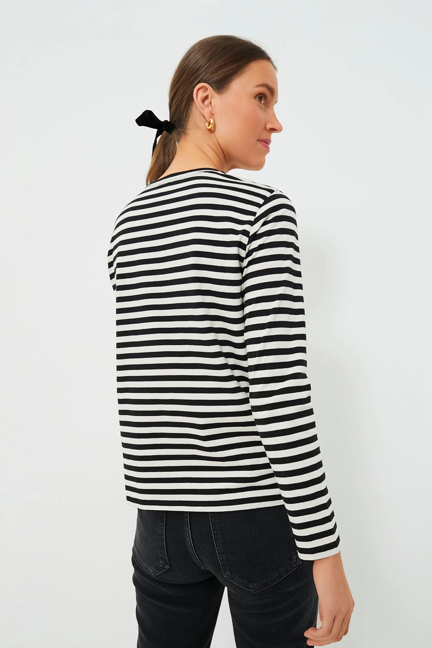 Black And Cream The Modern Long - Image 4