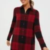 Orchard House Plaid Legend Sweater Dress