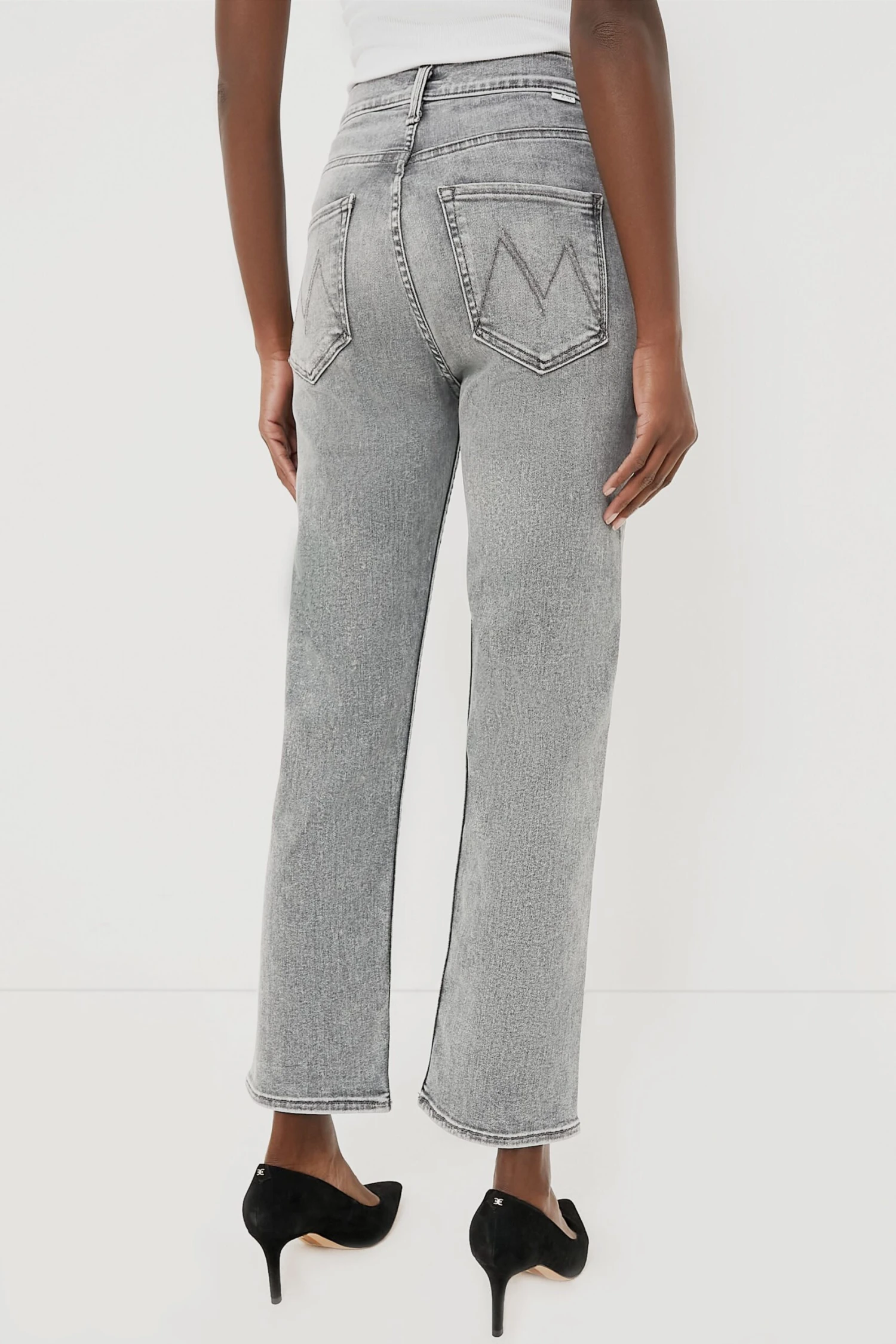 MOTHER Northern Lights High Waisted Rider Ankle - Image 4