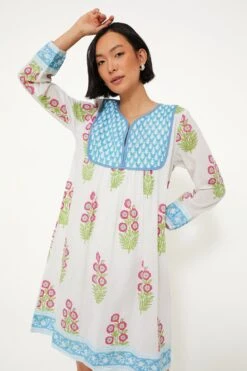 Hot Pink Jaipur Coverup Dress