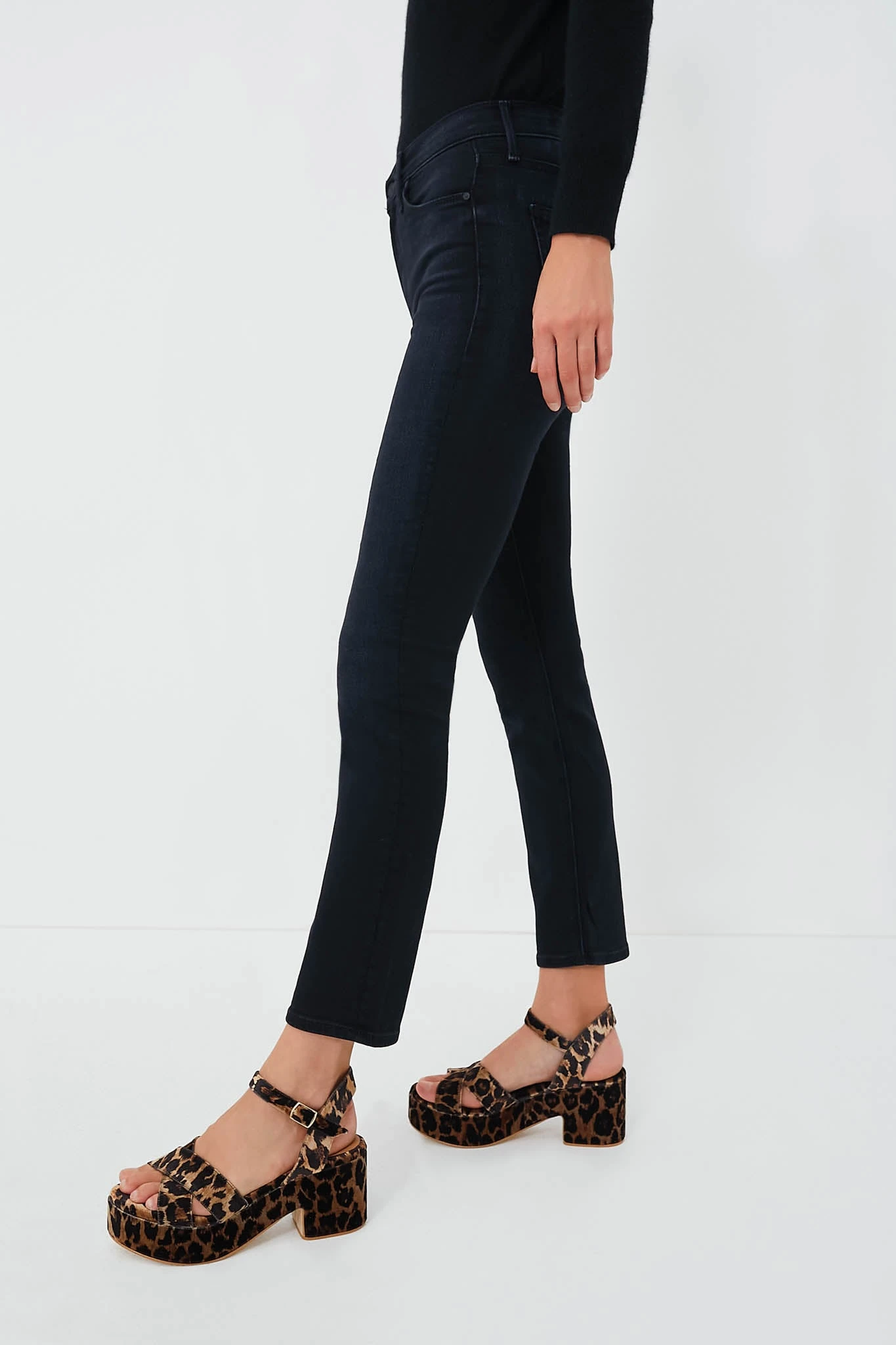 MOTHER Deep End Mid Rise Dazzler Ankle - Image 3