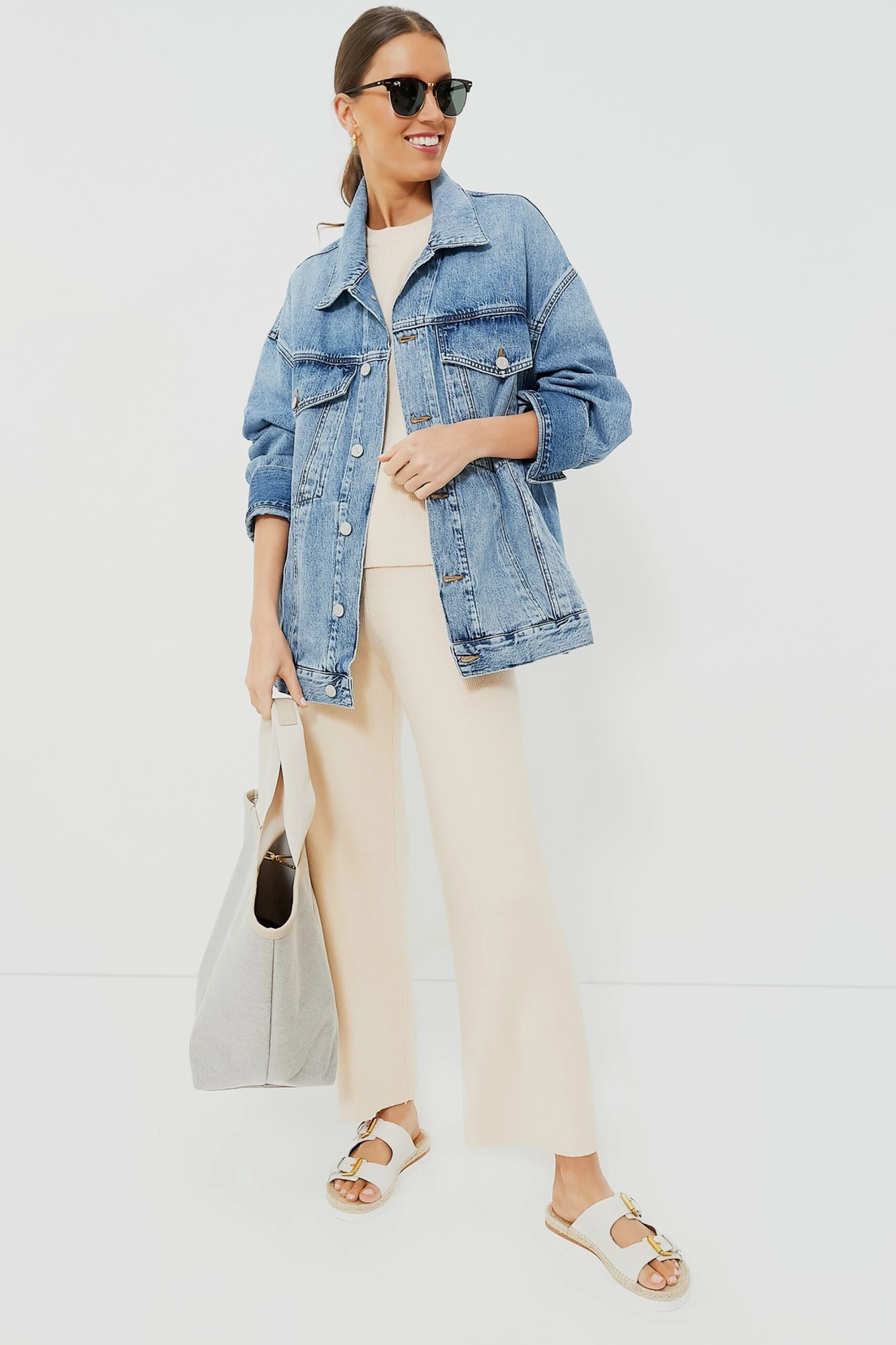 Wide Leg Sundays Knit Pants - Image 2