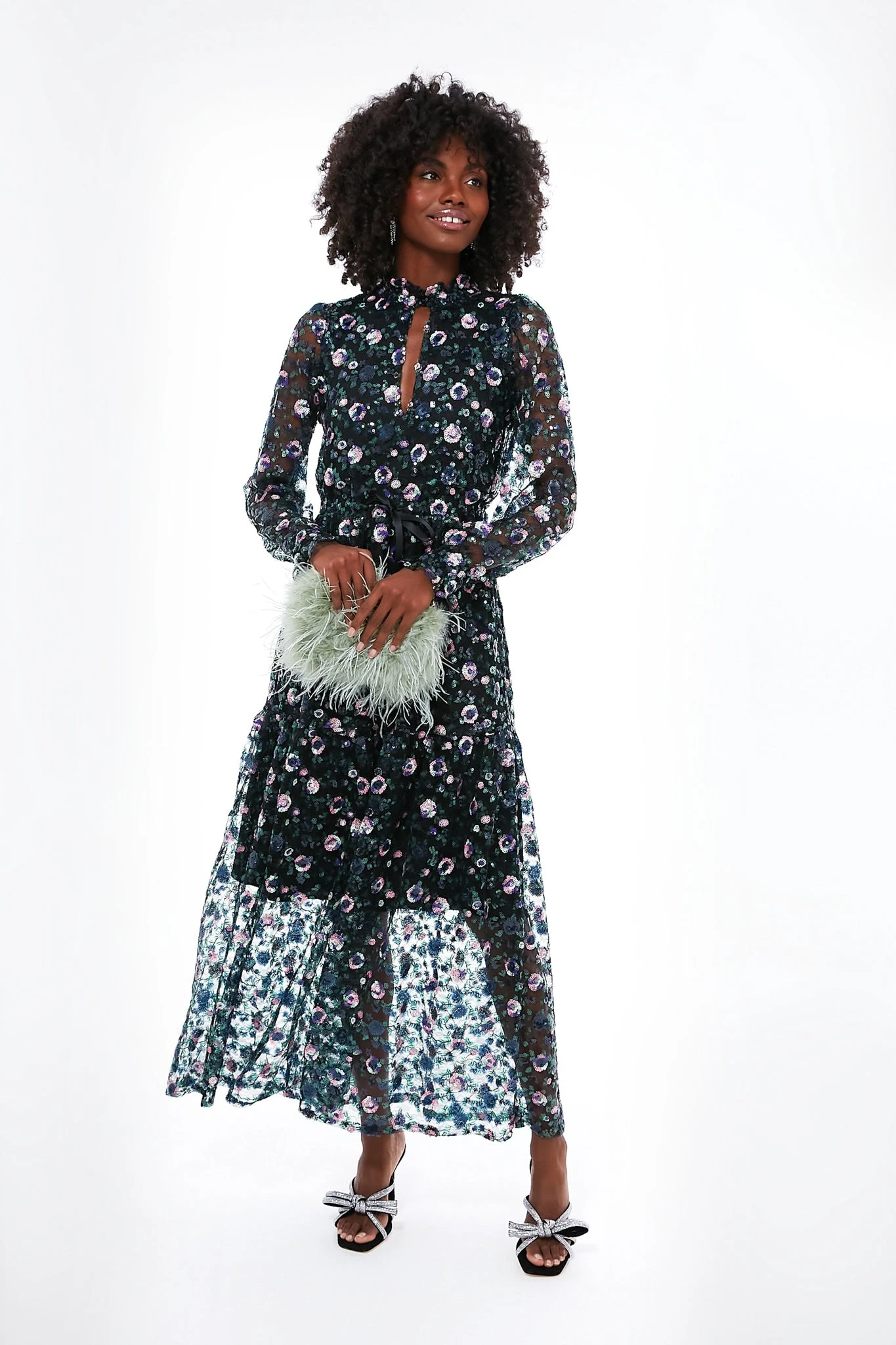 Floral Sequin Lucybella Dress - Image 2